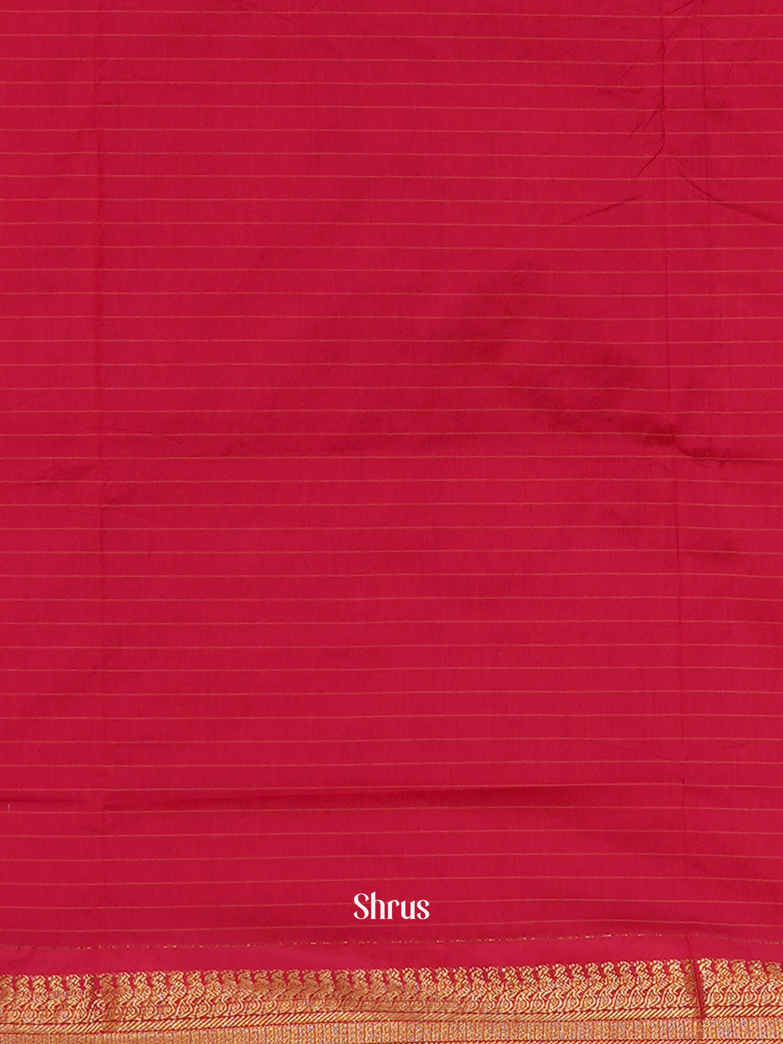 Violet & Red - Kalyani Cotton Saree - Shop on ShrusEternity.com