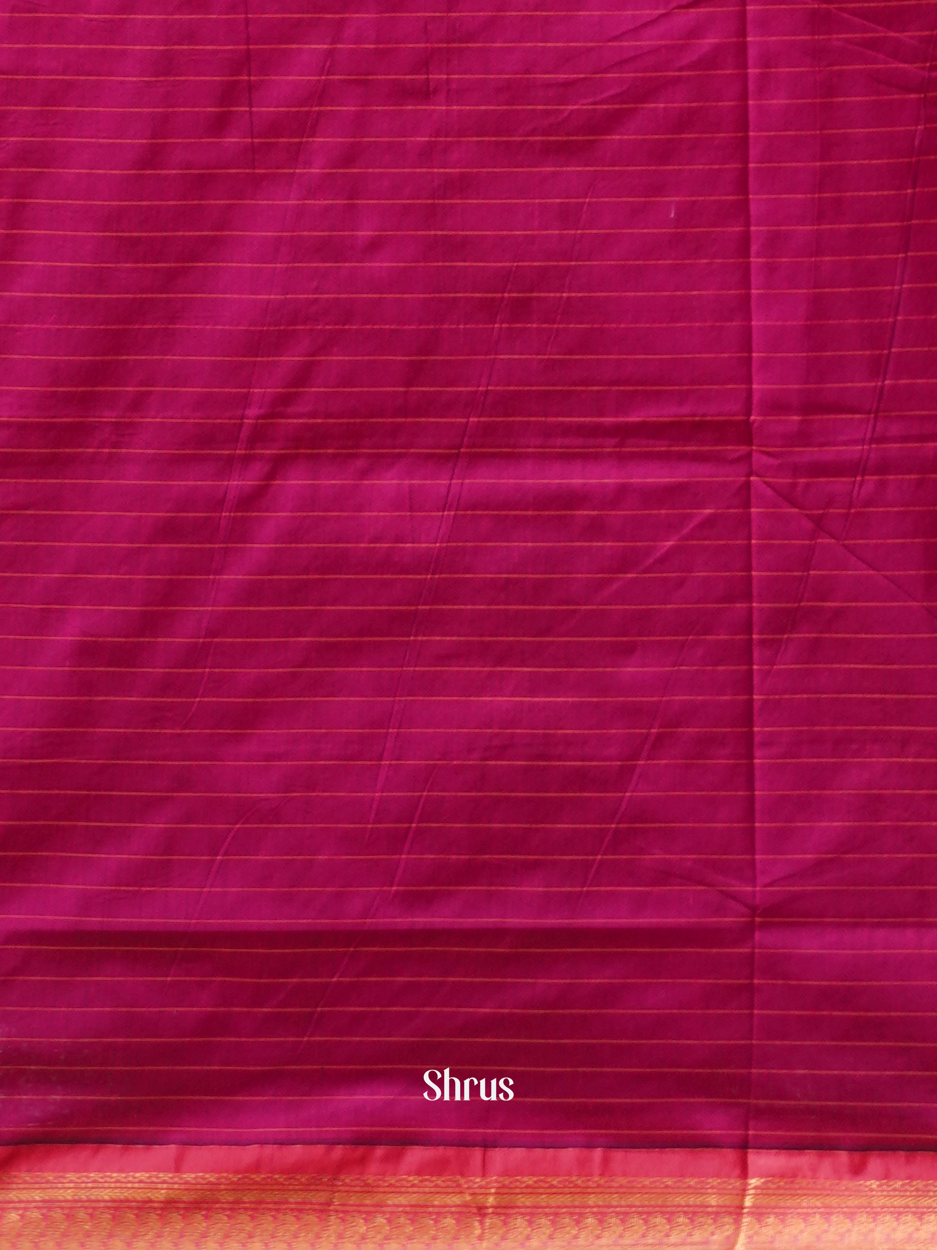 Violet & Pink - Kalyani Cotton Saree - Shop on ShrusEternity.com