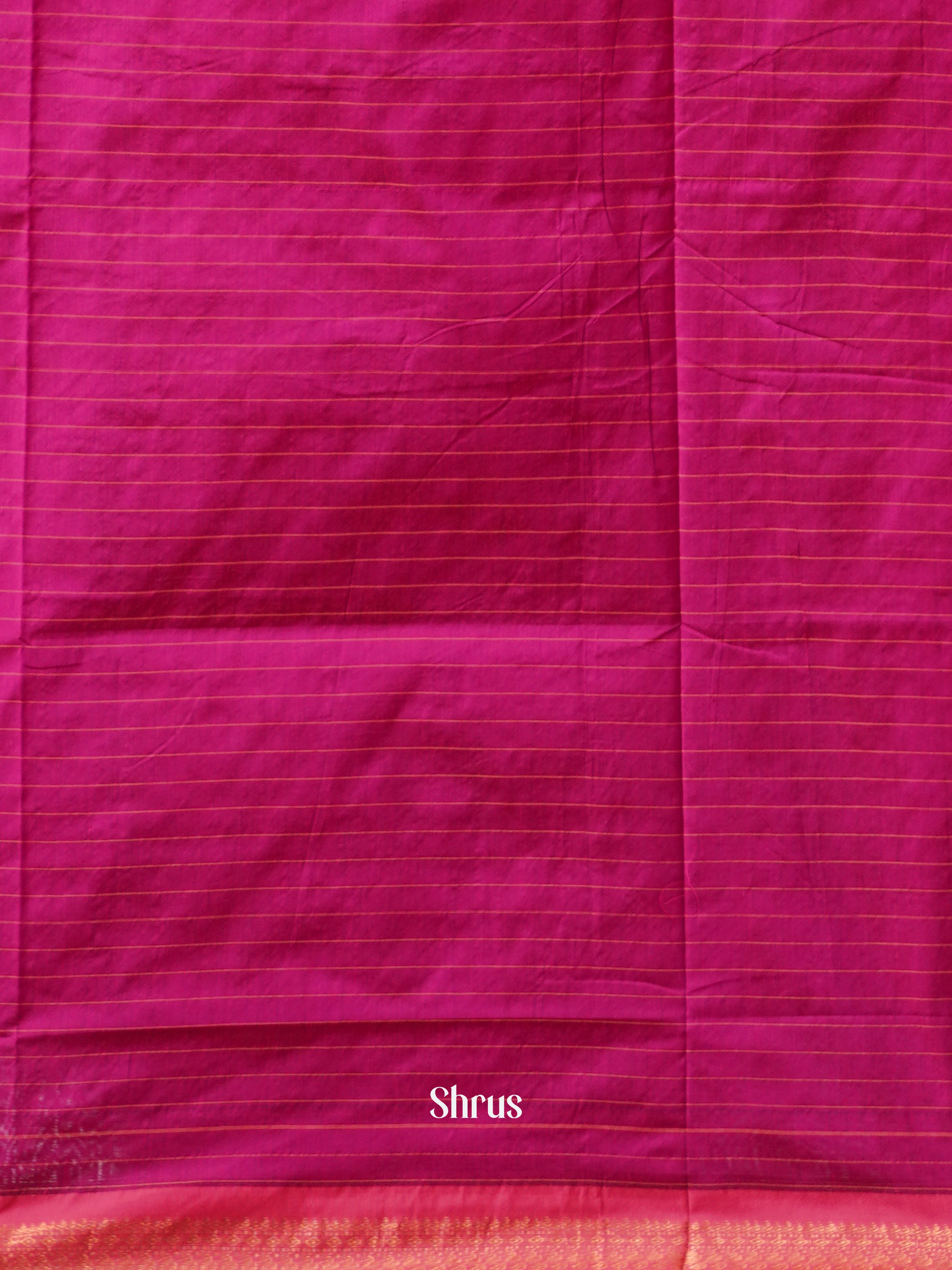 Purple & Pink - Kalyani Cotton Saree - Shop on ShrusEternity.com
