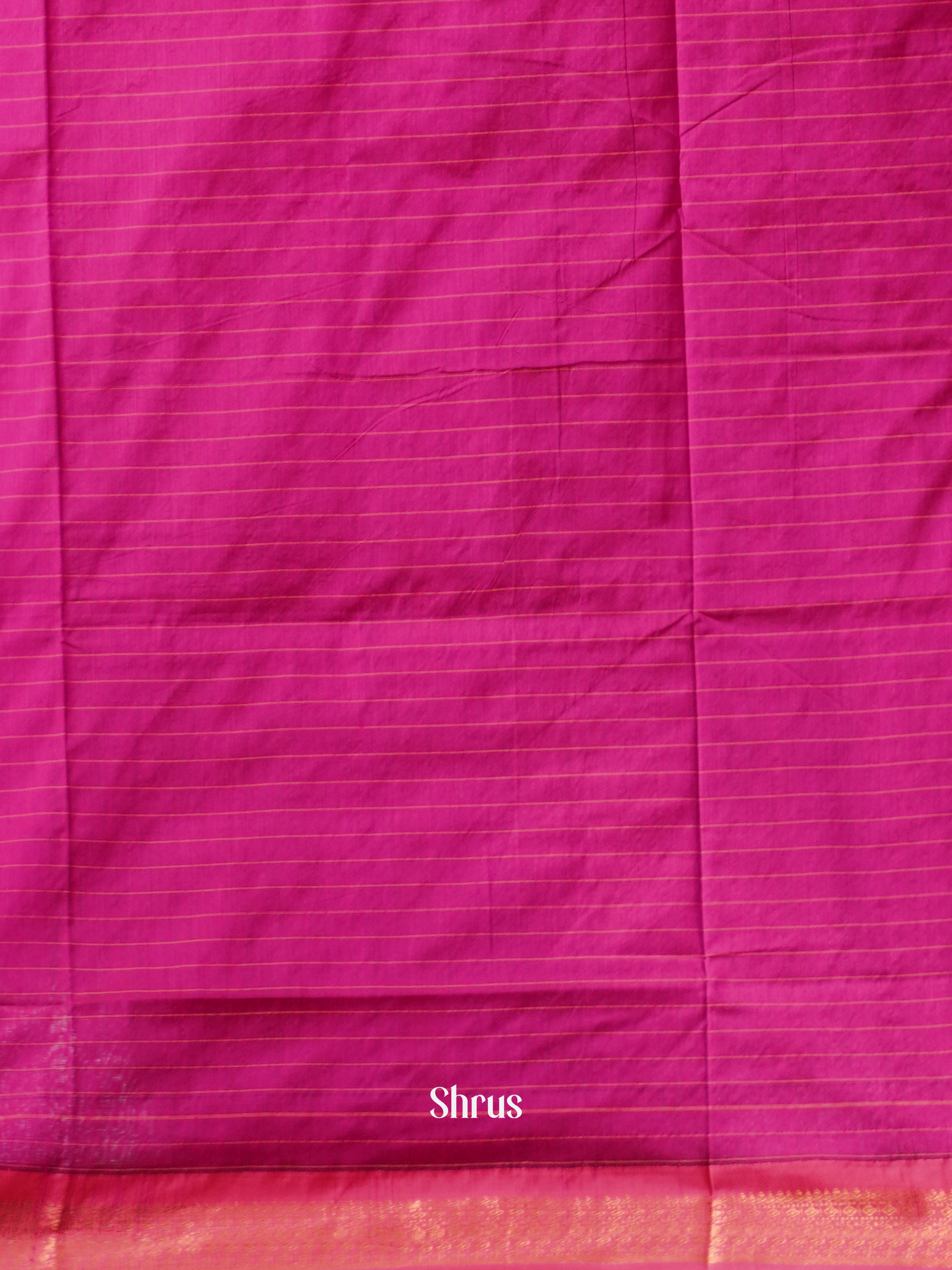 Violet & Pink - Kalyani Cotton Saree - Shop on ShrusEternity.com