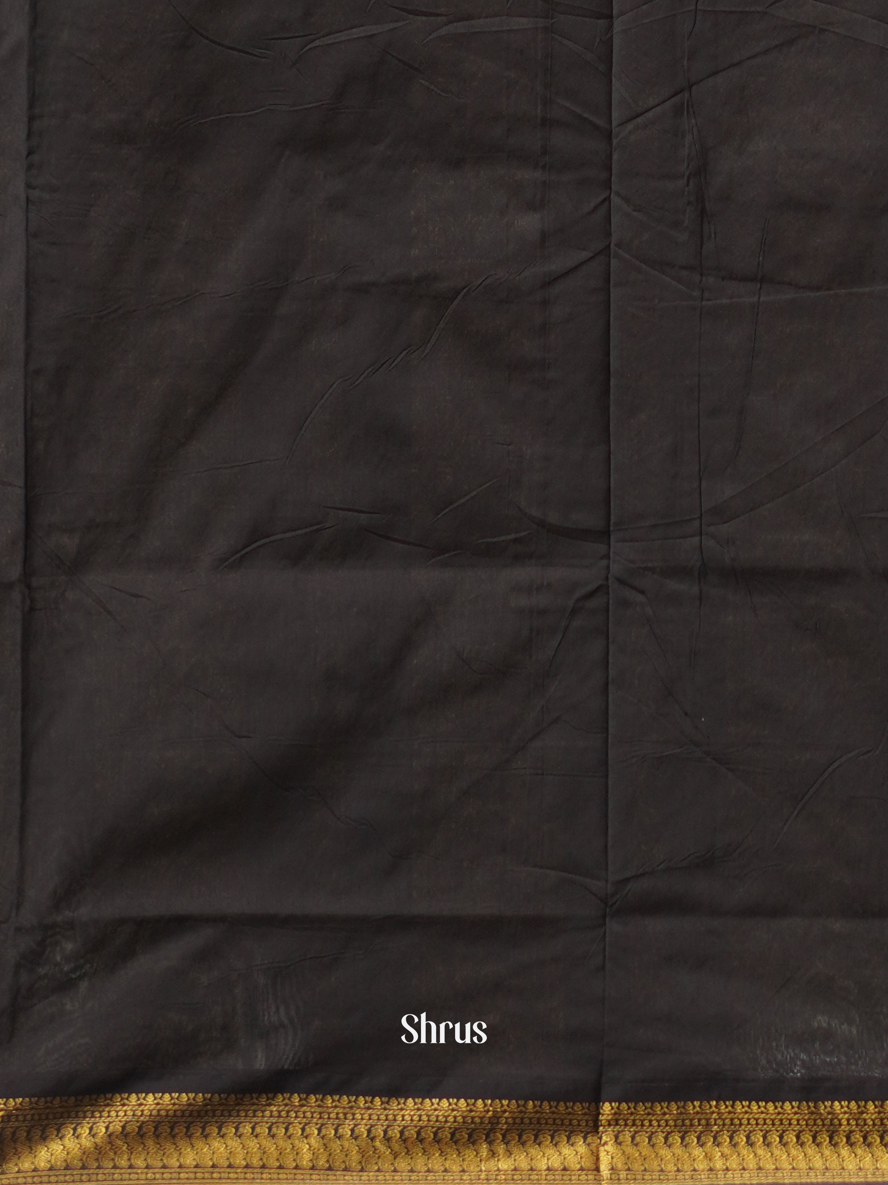 Light Green & Black - Kalyani Cotton Saree - Shop on ShrusEternity.com