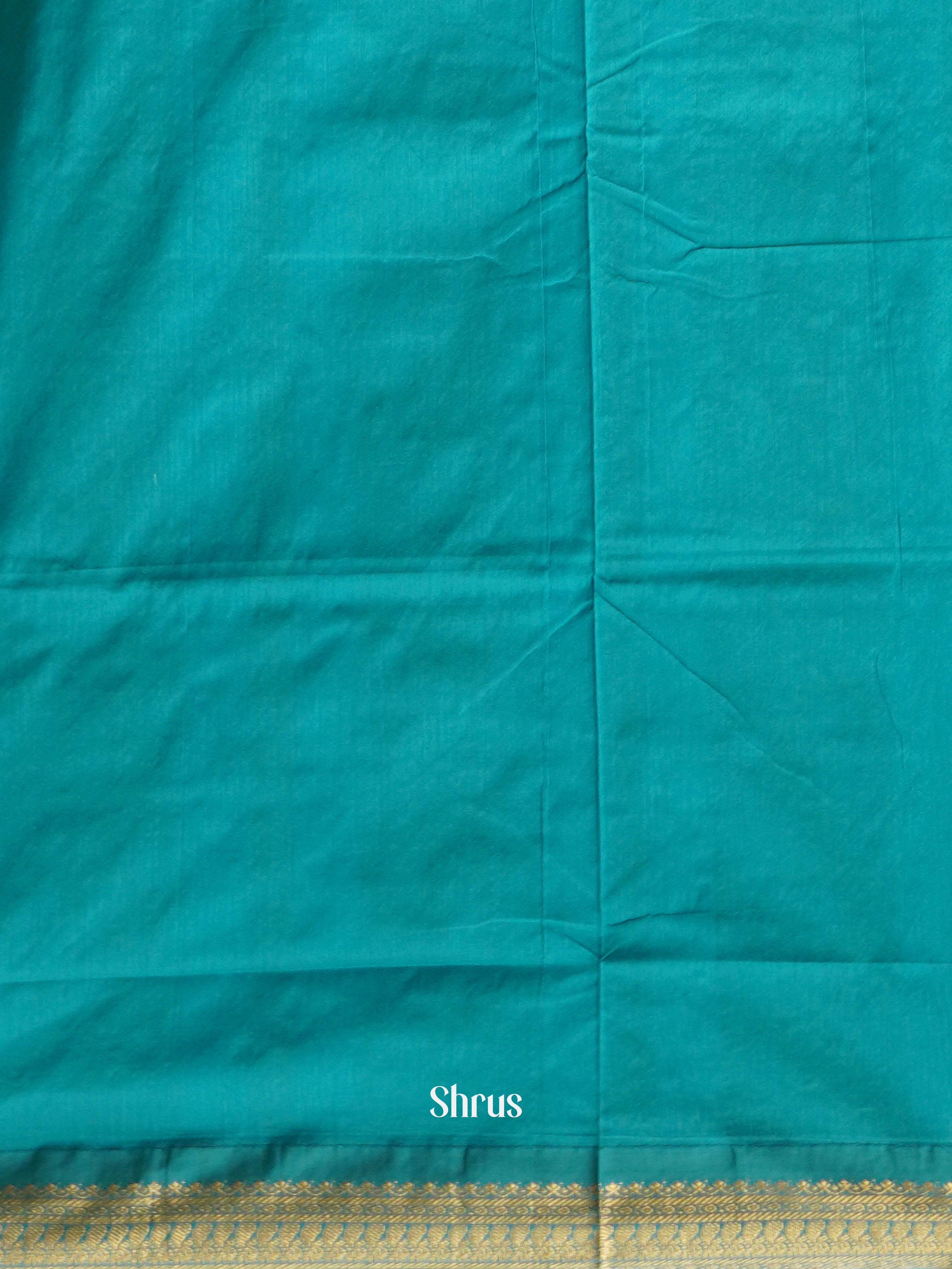 Green & Blue - Kalyani Cotton Saree - Shop on ShrusEternity.com