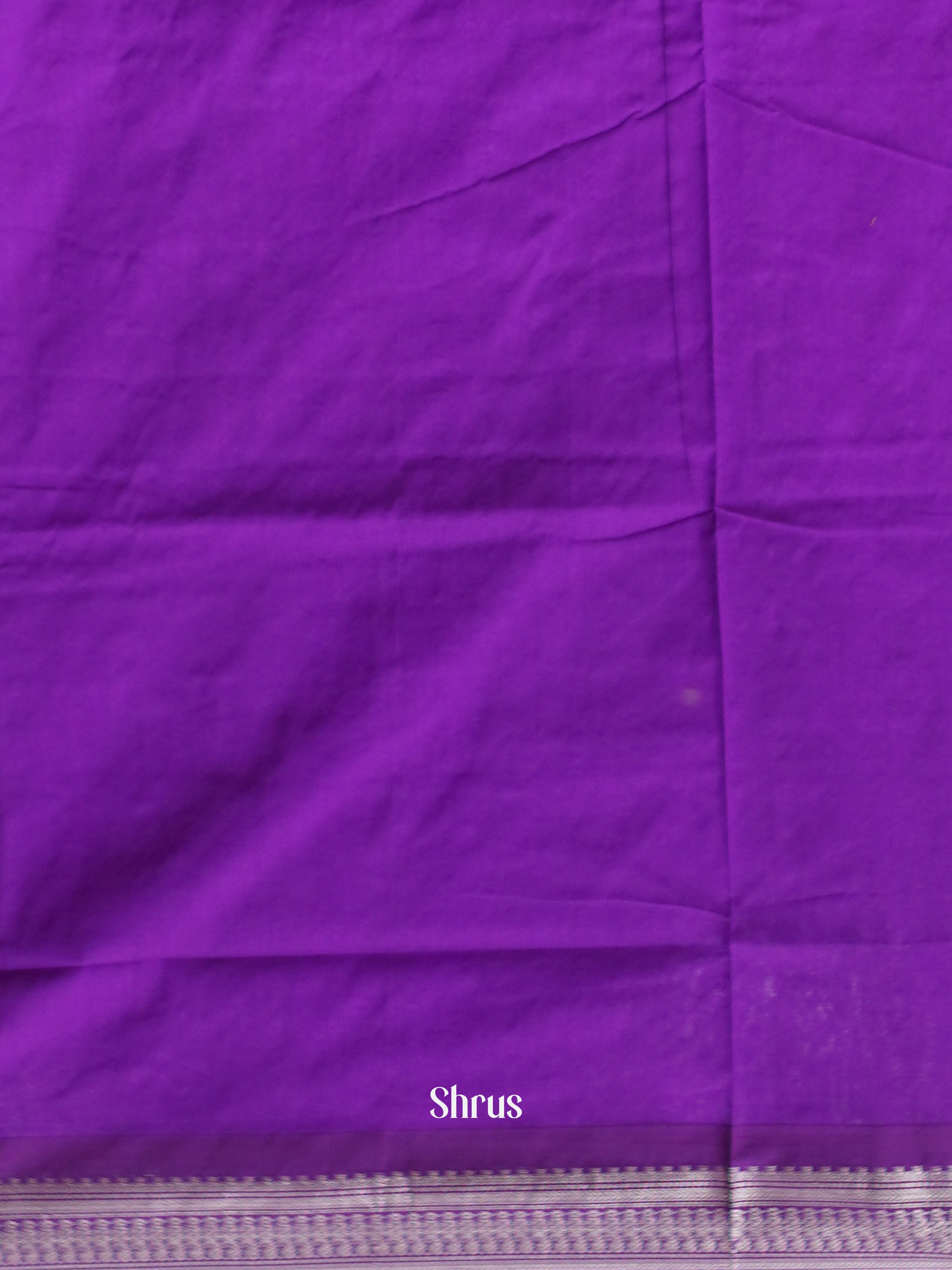 Onion Pink & Purple - Kalyani Cotton Saree - Shop on ShrusEternity.com