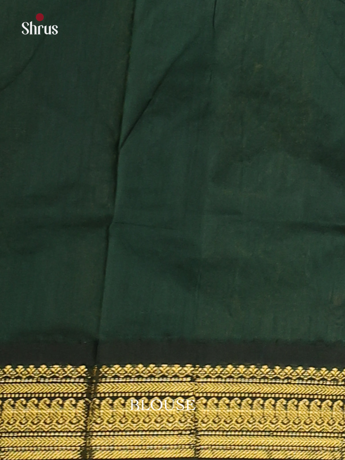 Maroon & Green - Kalyani Cotton Saree - Shop on ShrusEternity.com