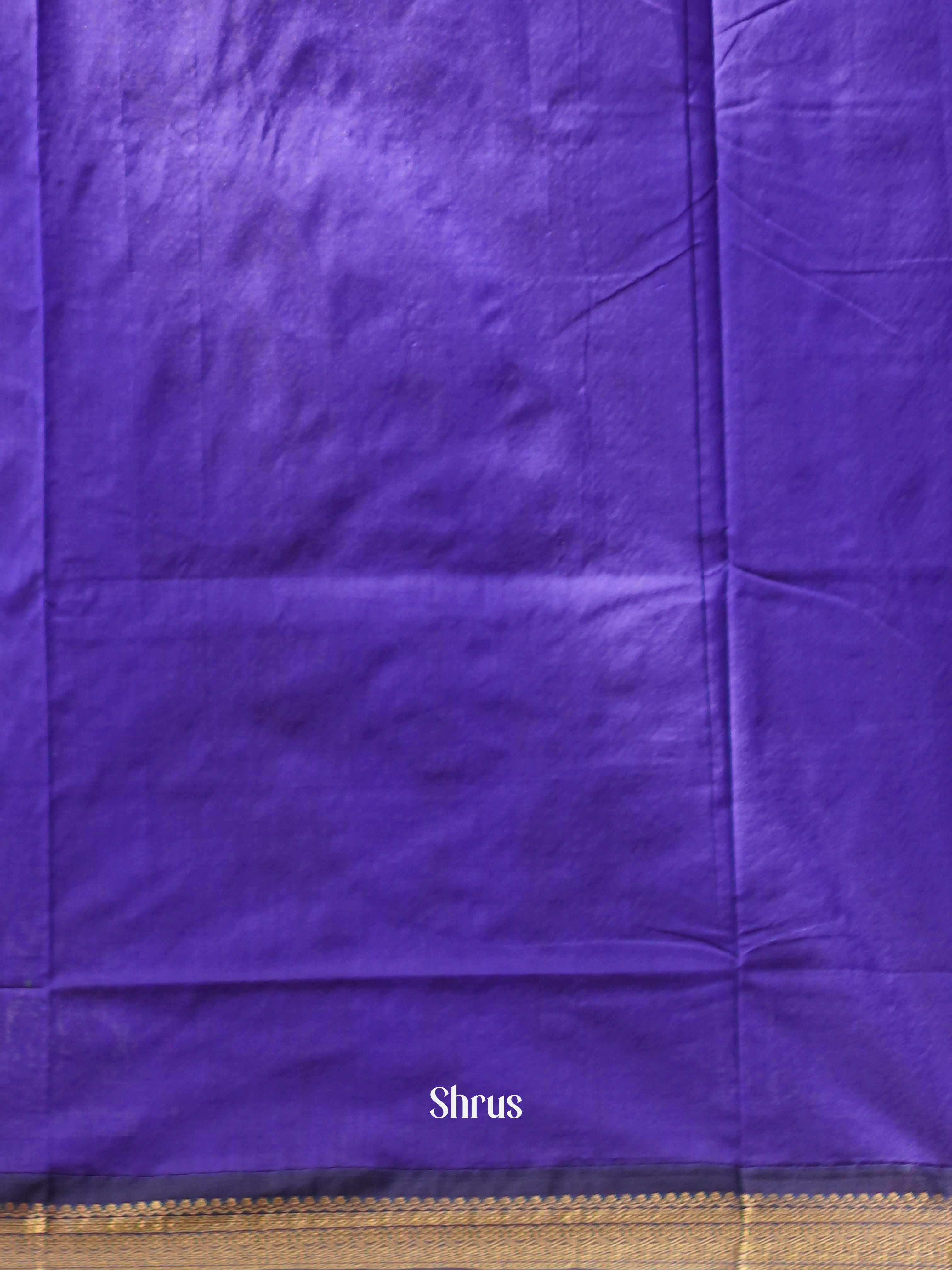 Elachi Green & Purple - Kalyani Cotton Saree - Shop on ShrusEternity.com