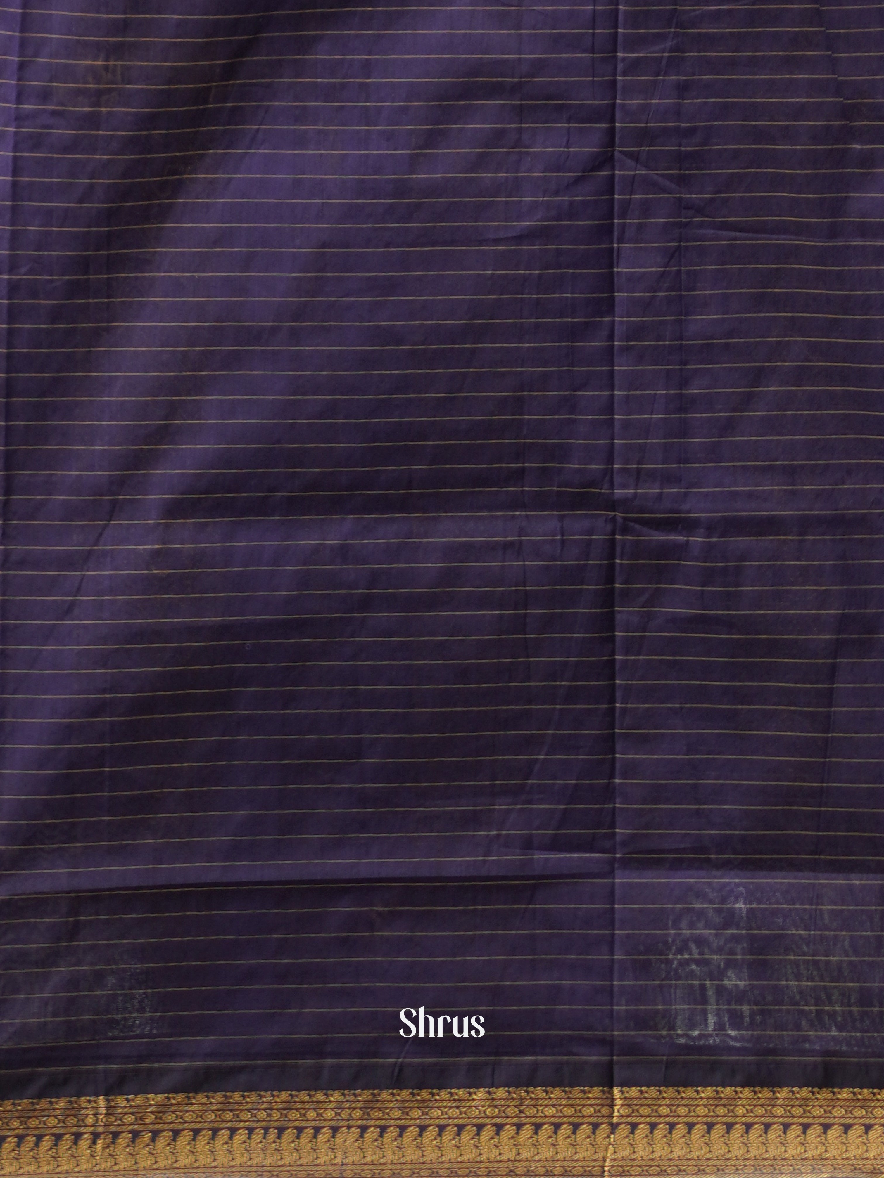 Red & Violet - Kalyani Cotton Saree - Shop on ShrusEternity.com