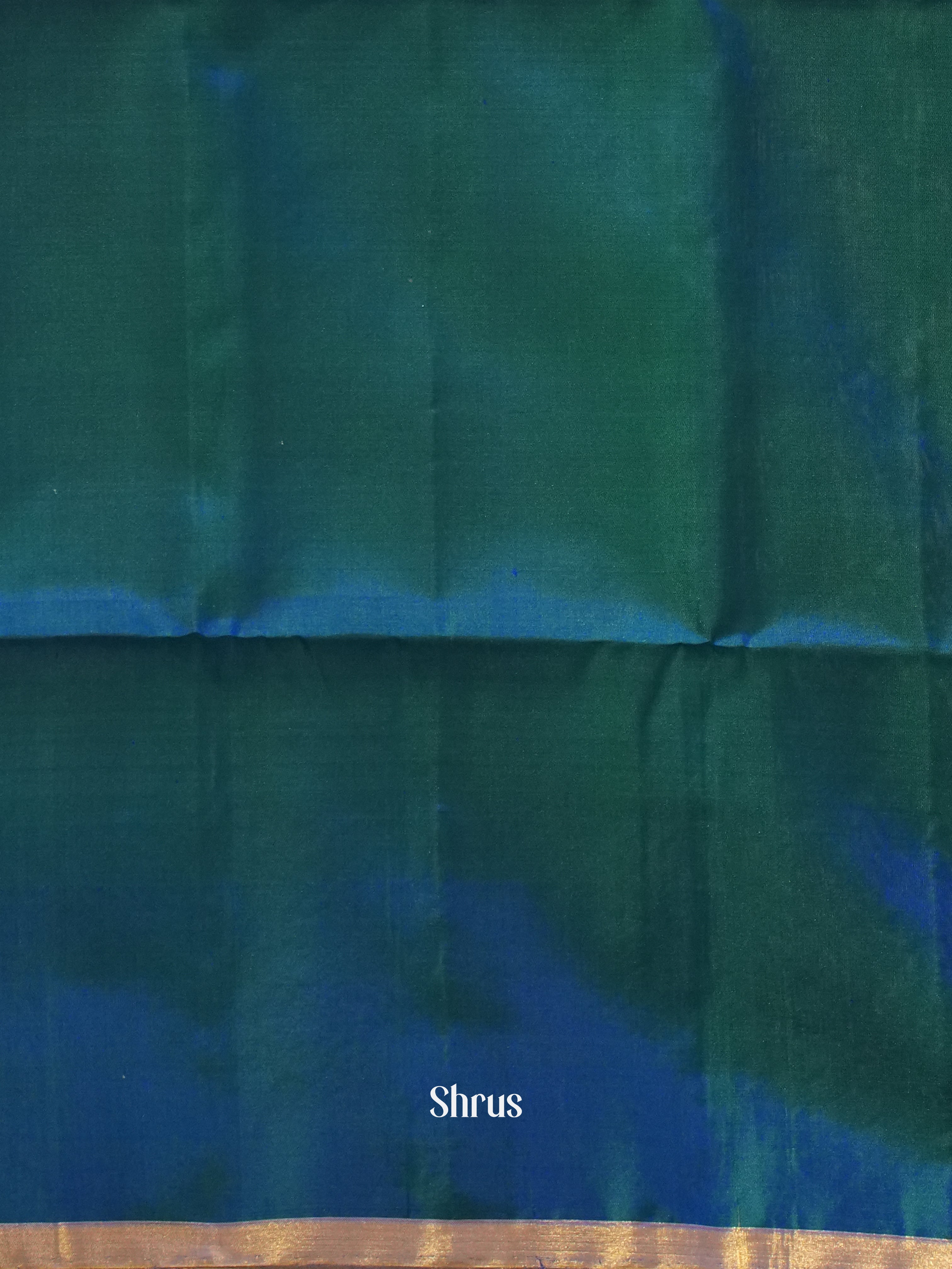 Purple & Blue- Soft Silk Saree - Shop on ShrusEternity.com