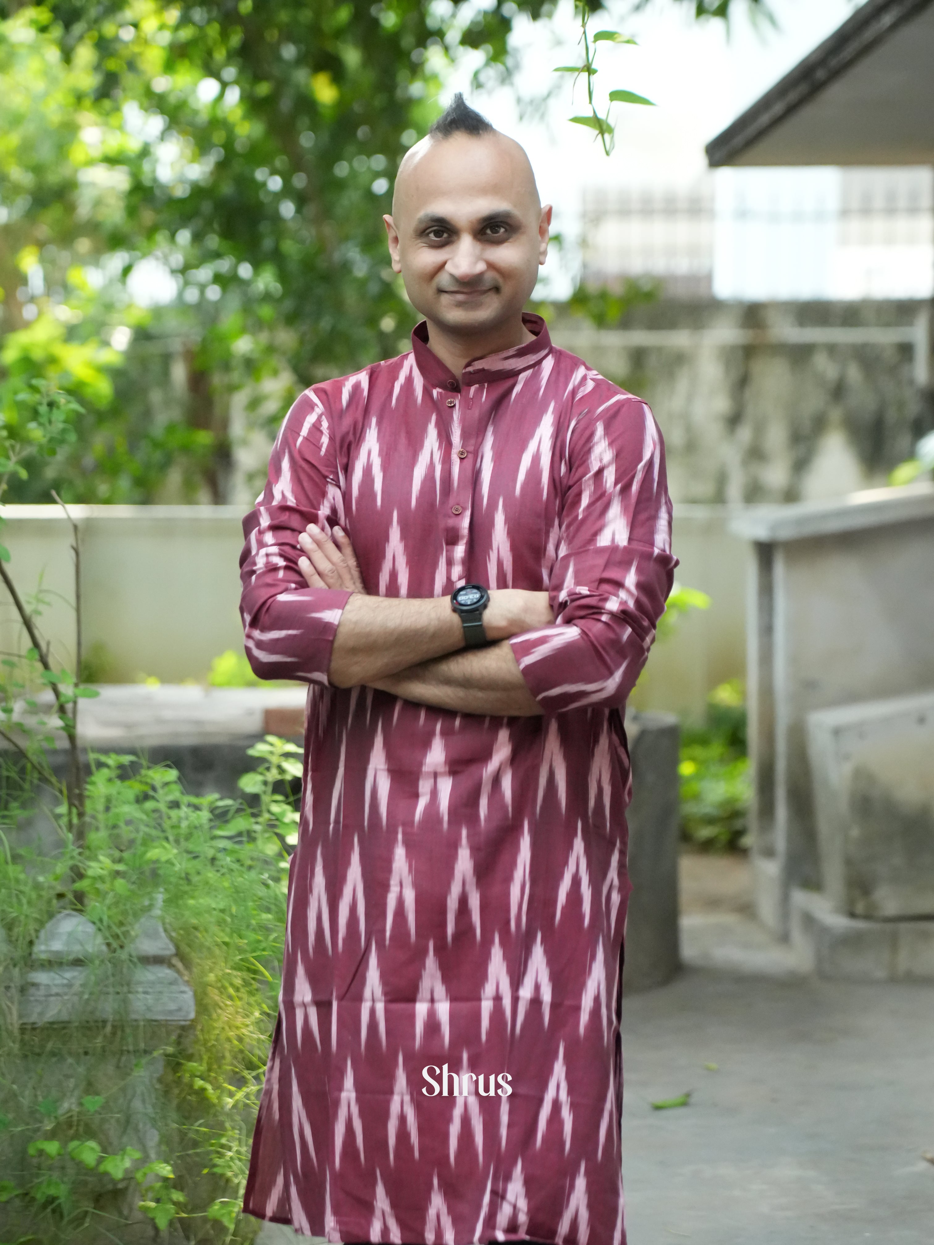 CES18494 - Readymade Mens Kurta - Shop on ShrusEternity.com