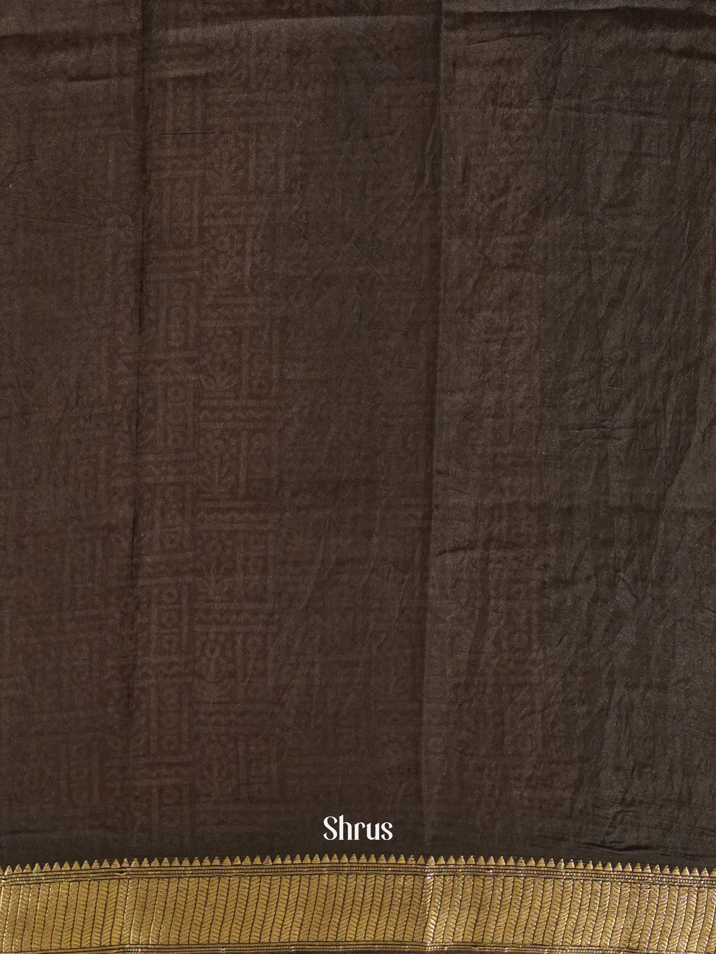 Red & Black - Art Modal Saree - Shop on ShrusEternity.com