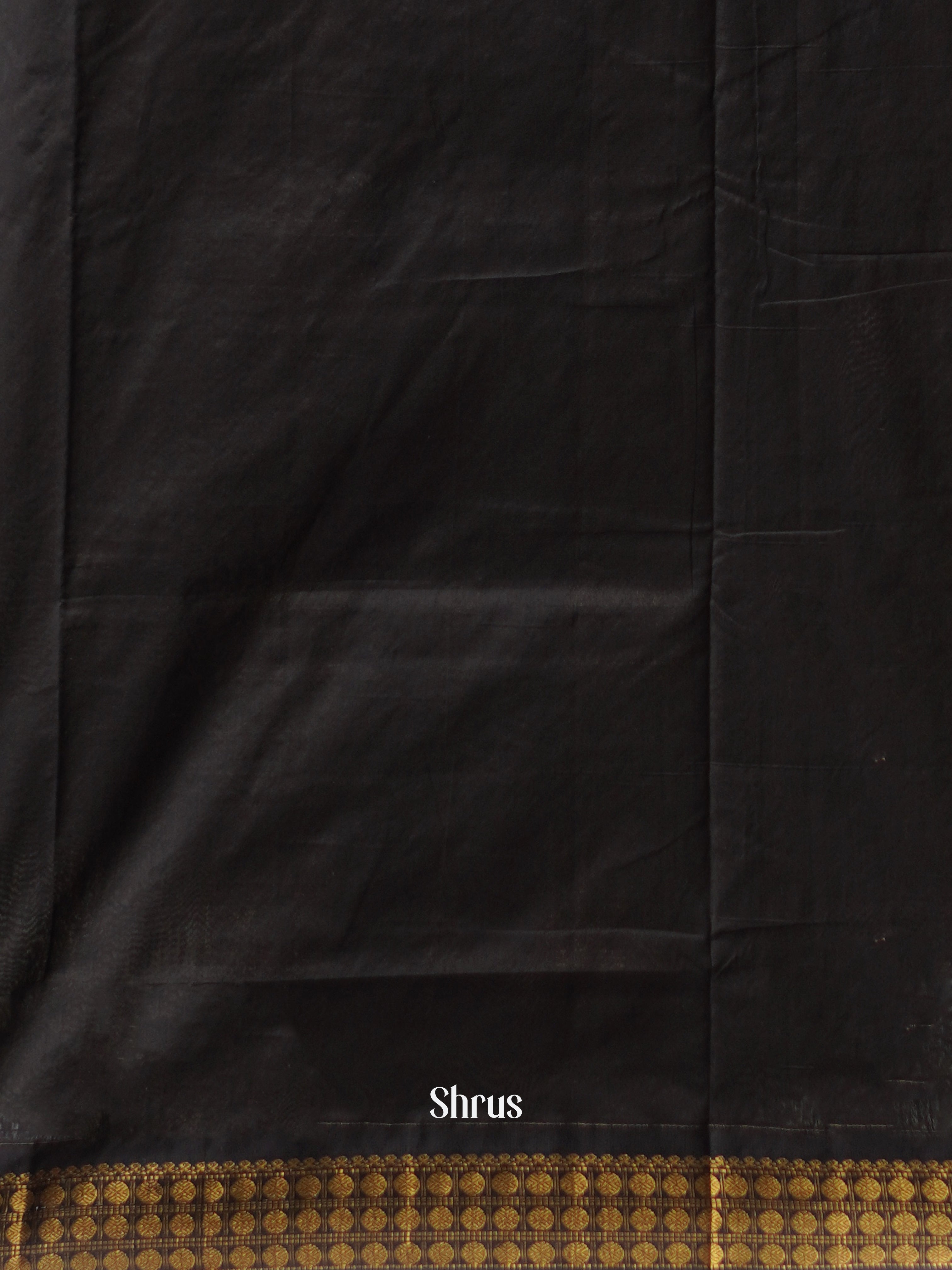 Grey & Black - Kalyani Cotton Saree - Shop on ShrusEternity.com