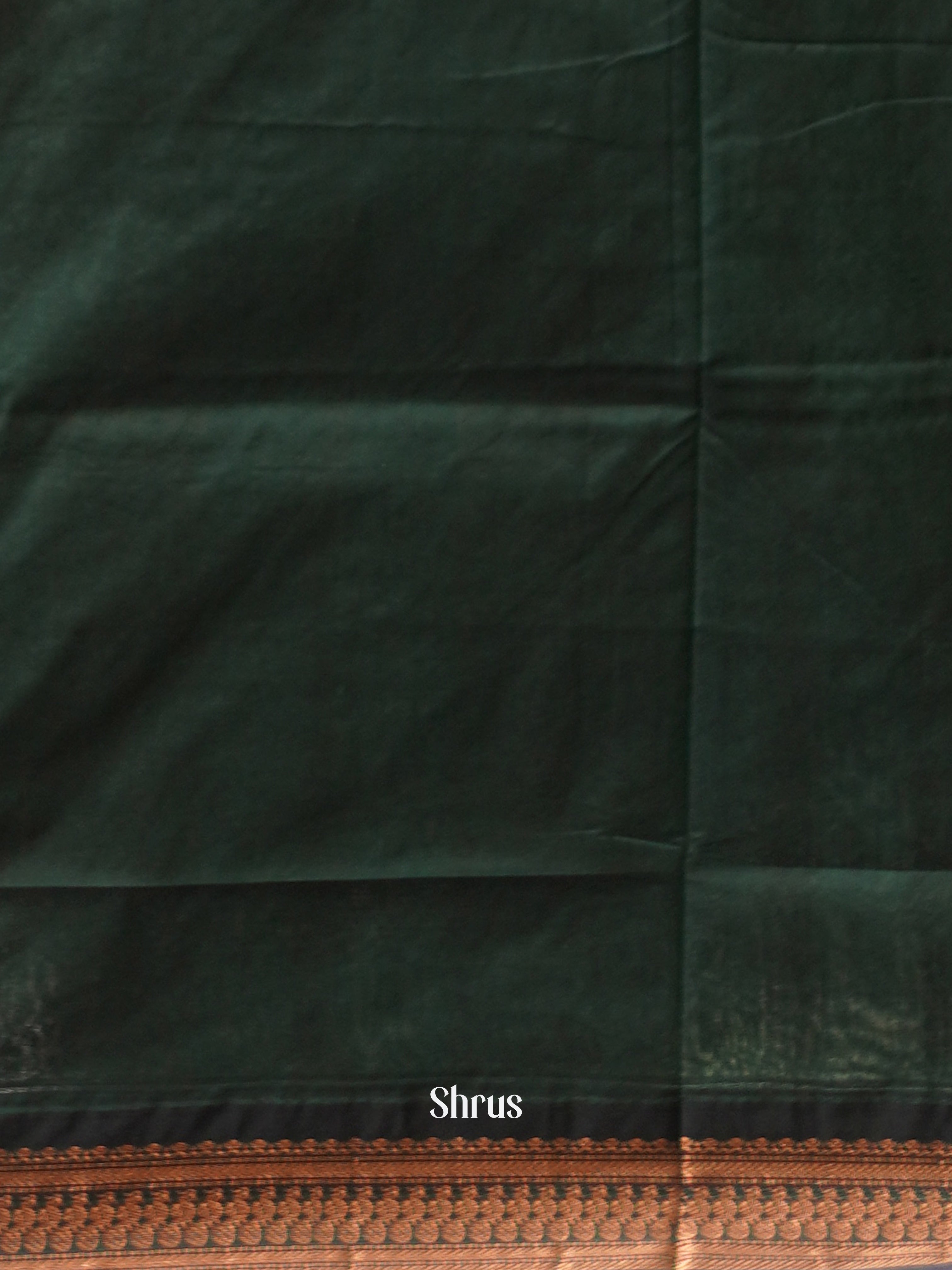 Purple & Green - Kalyani Cotton Saree - Shop on ShrusEternity.com