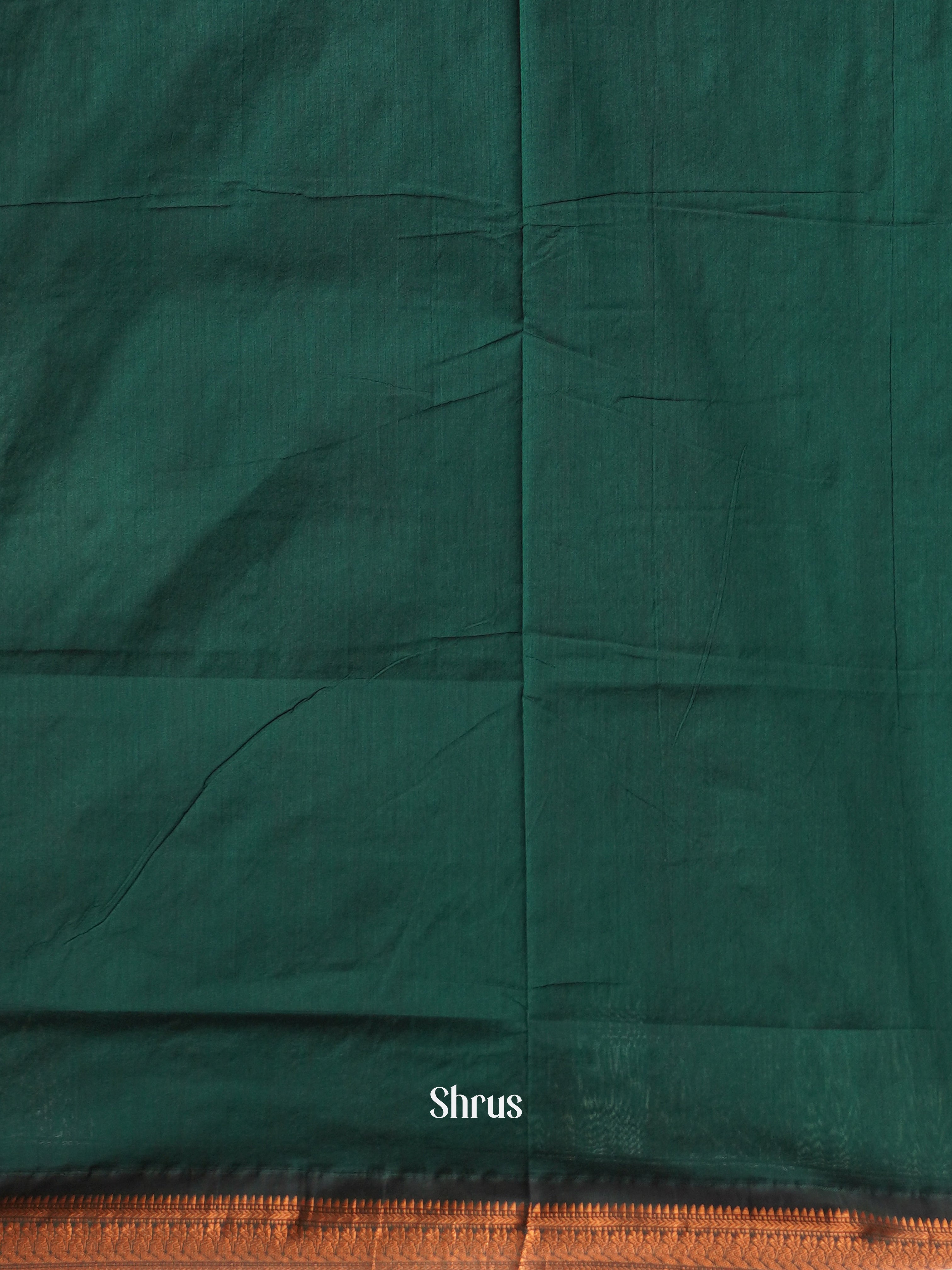 Elachi Green & Green - Kalyani Cotton Saree - Shop on ShrusEternity.com