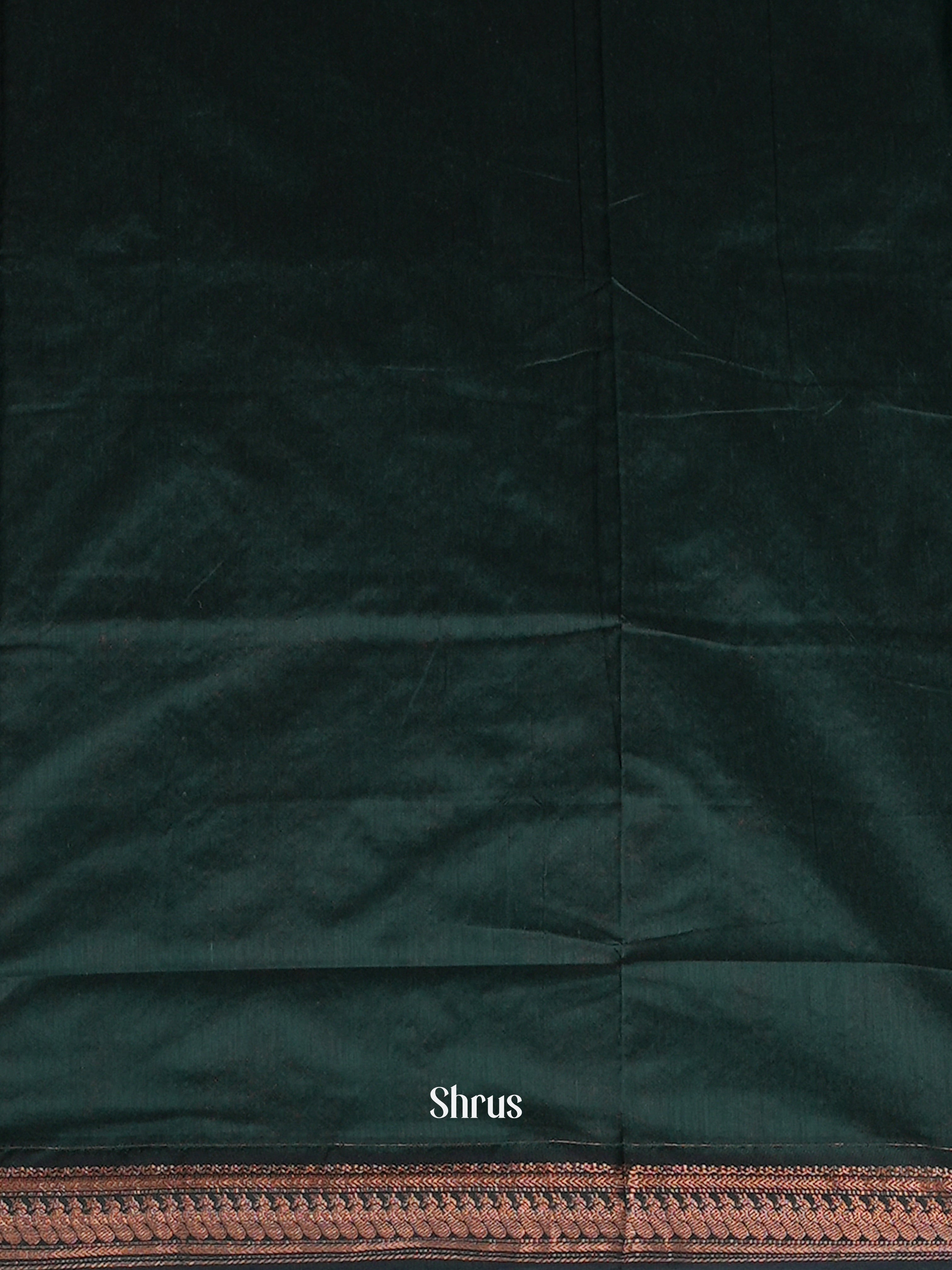 Red & Green - Kalyani Cotton Saree - Shop on ShrusEternity.com