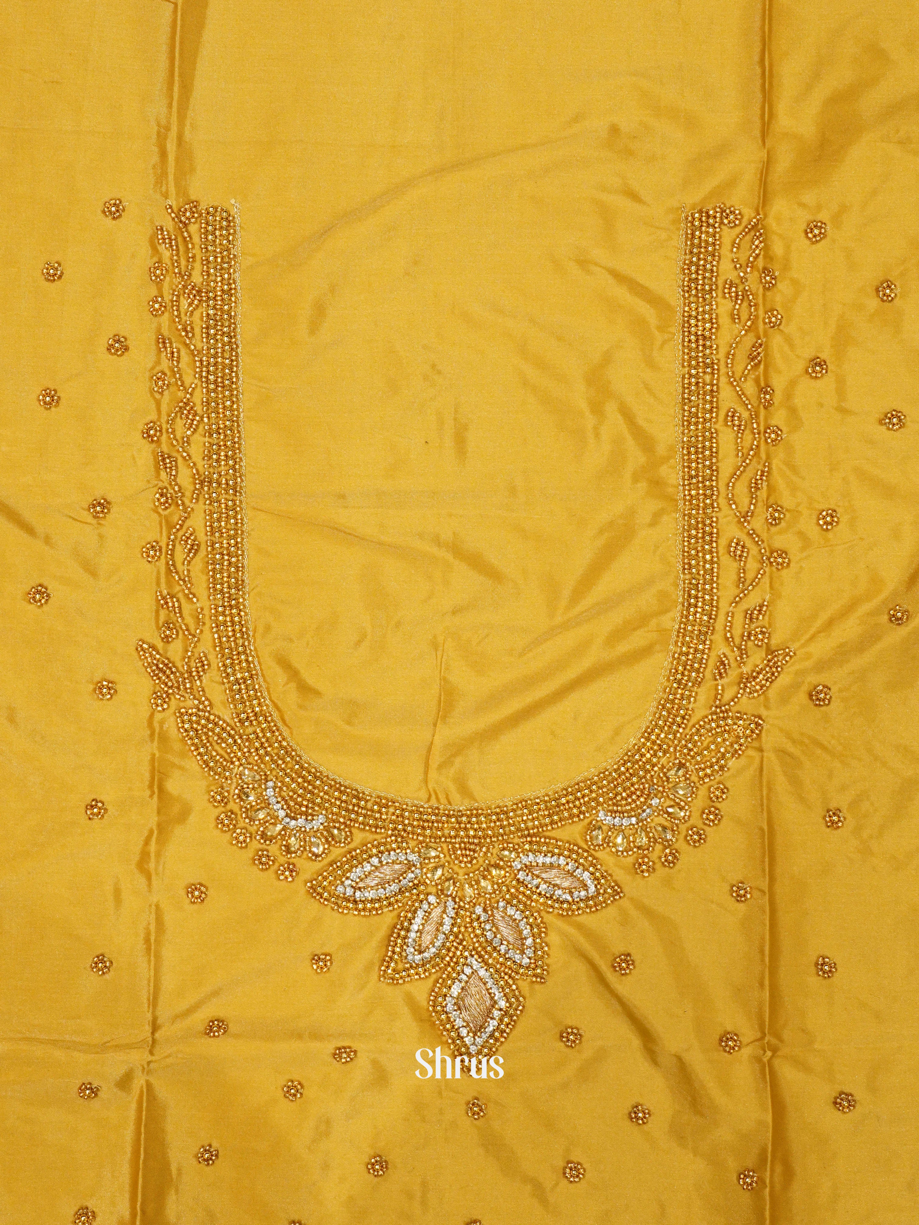 Gold - Aari Blouse - Shop on ShrusEternity.com