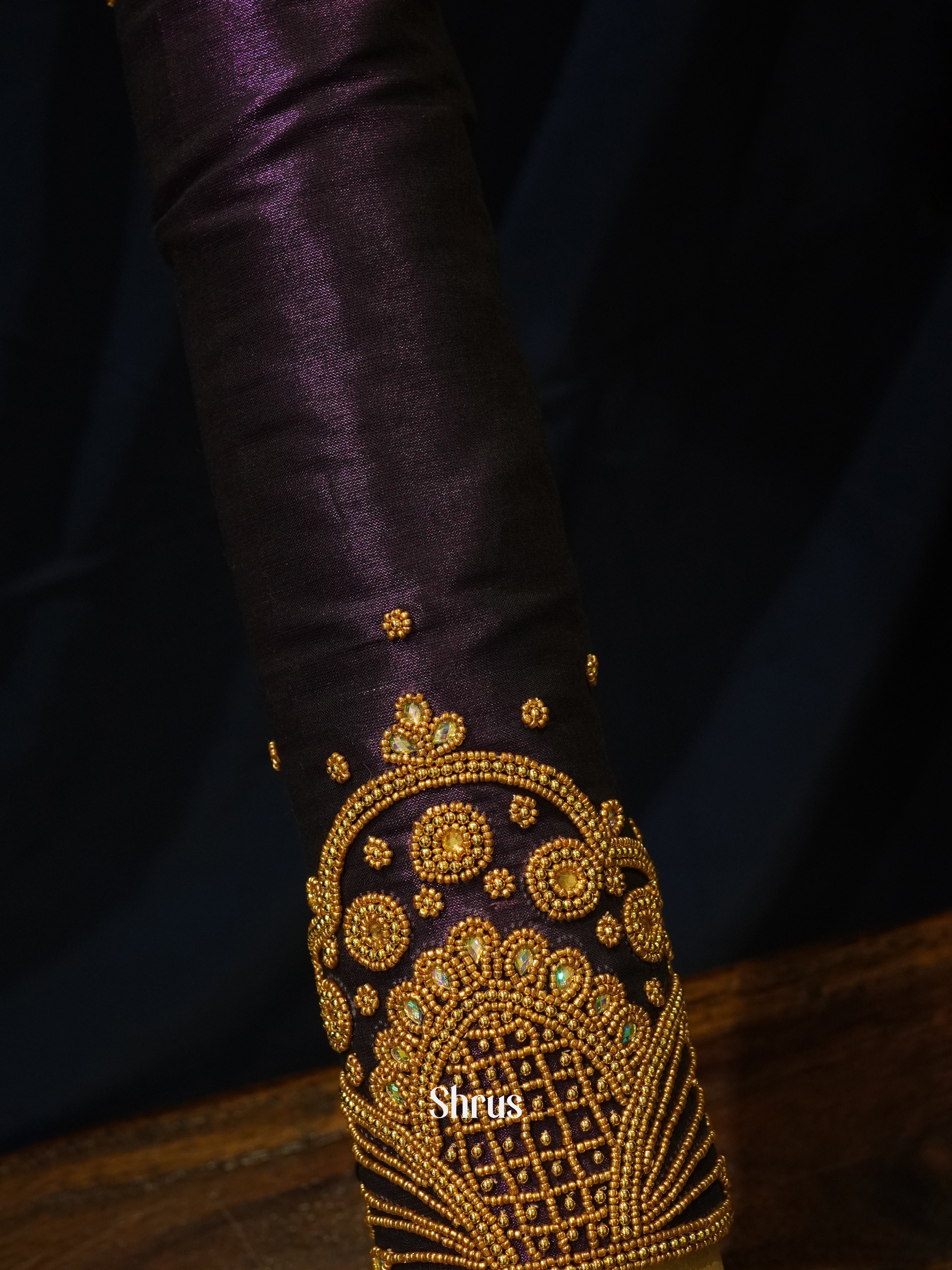 Violet - Aari Blouse - Shop on ShrusEternity.com