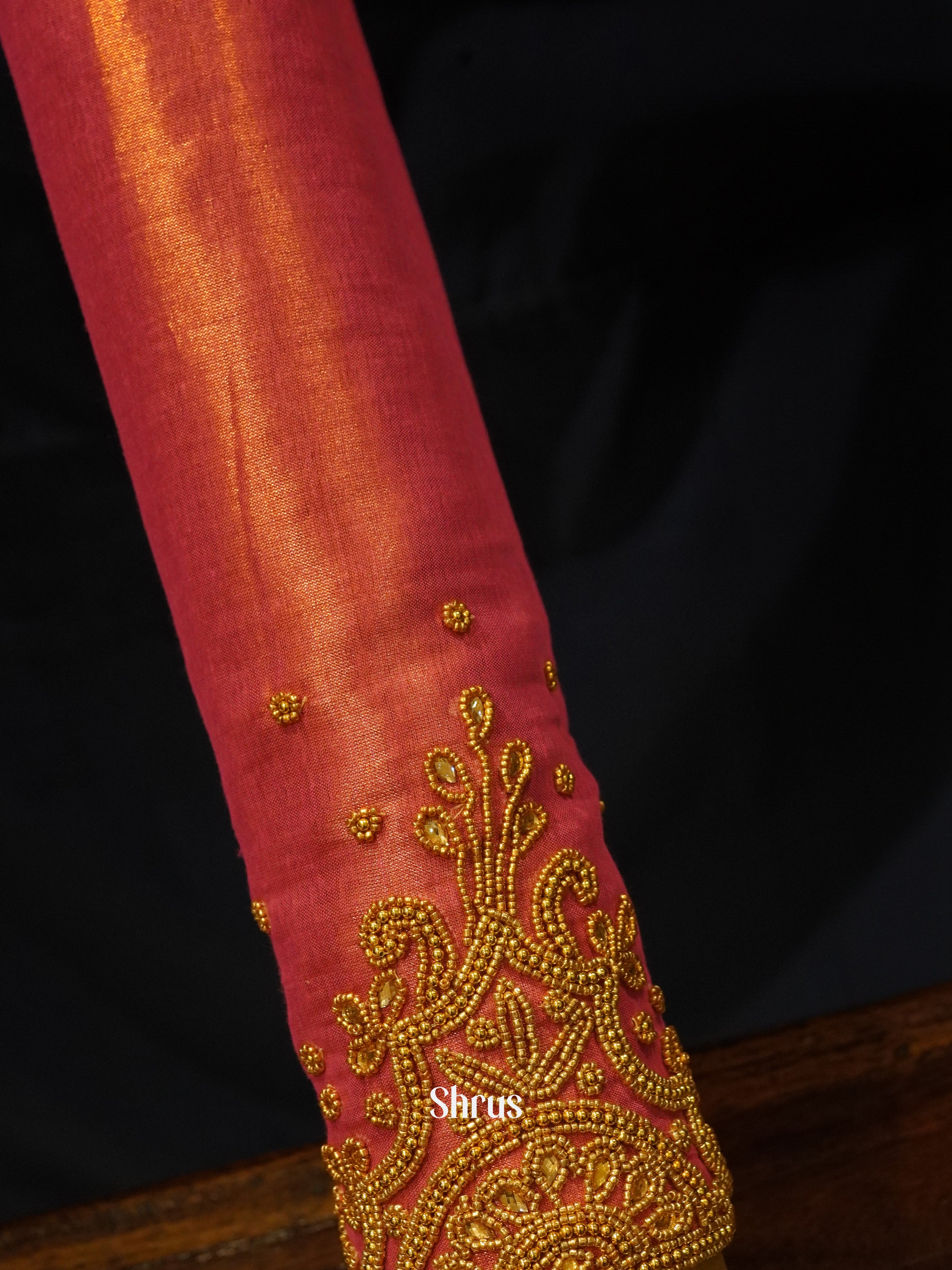 Brick - Aari Blouse - Shop on ShrusEternity.com