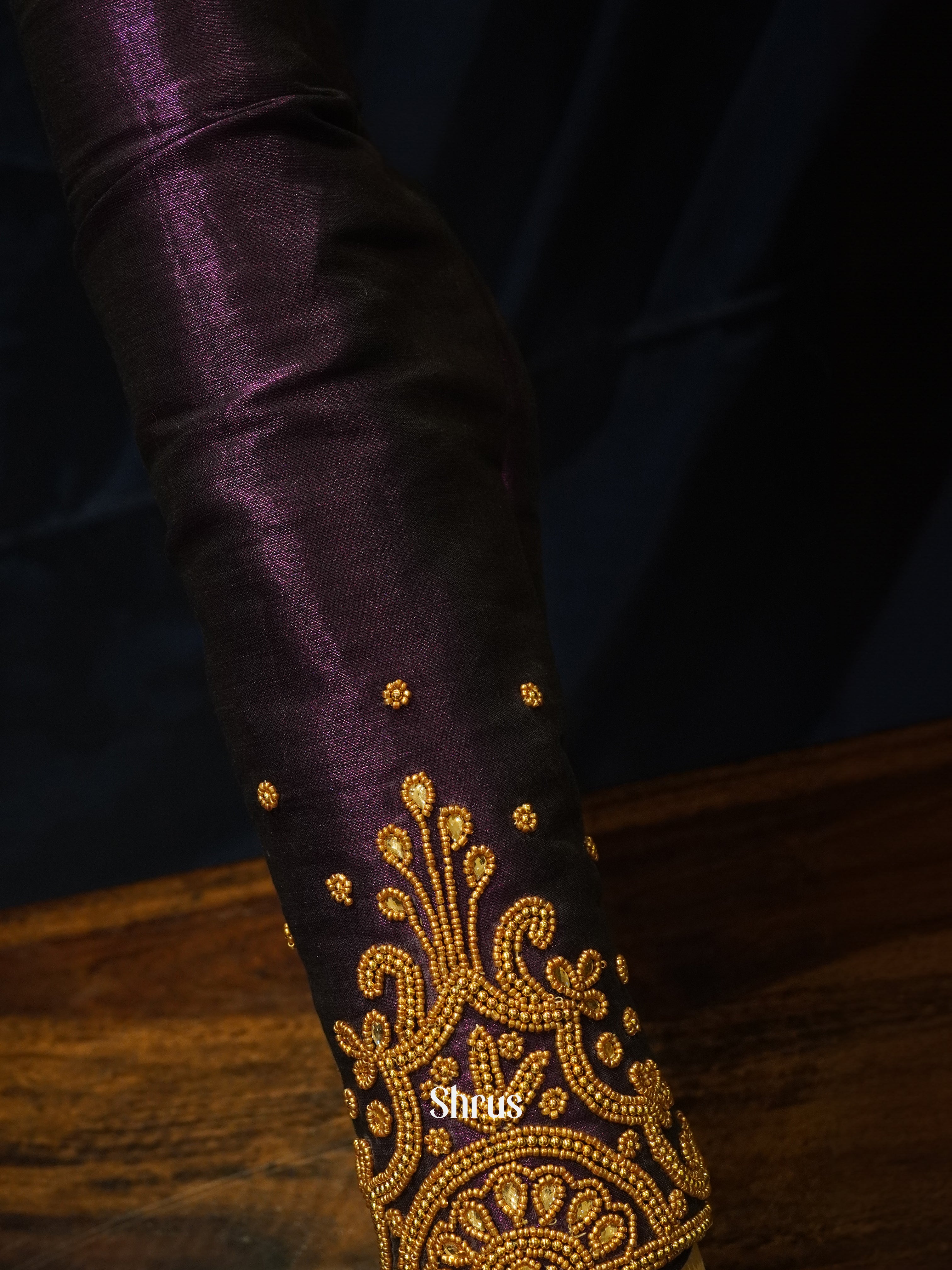 Violet - Aari Blouse - Shop on ShrusEternity.com