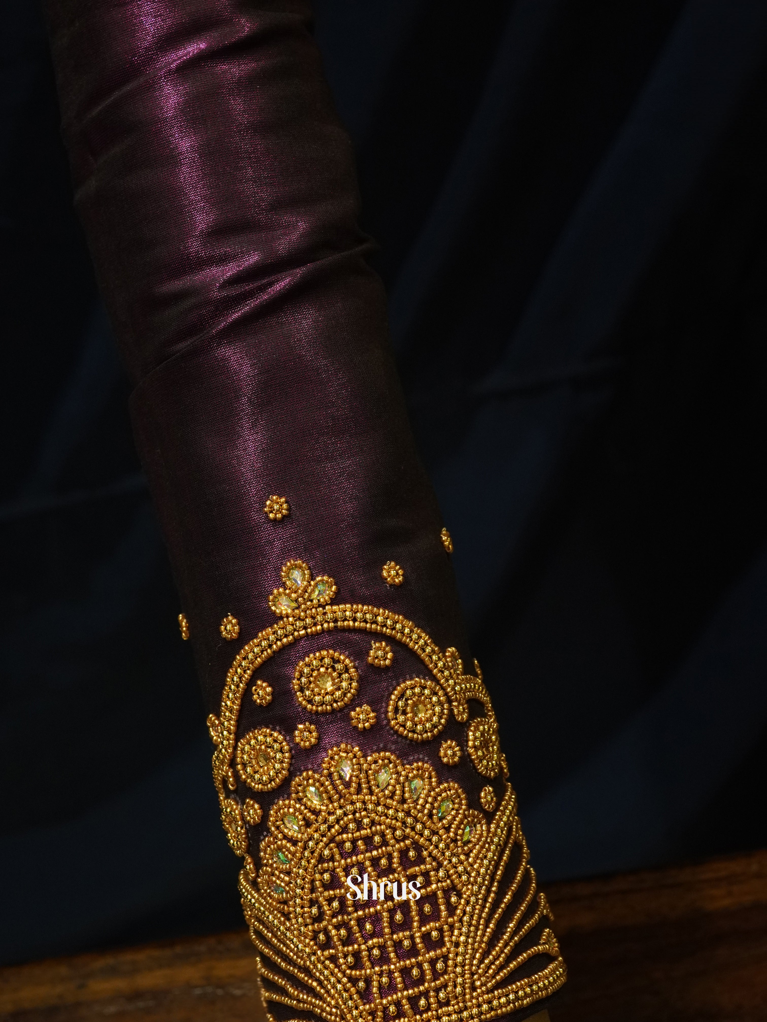 Violet - Aari Blouse - Shop on ShrusEternity.com