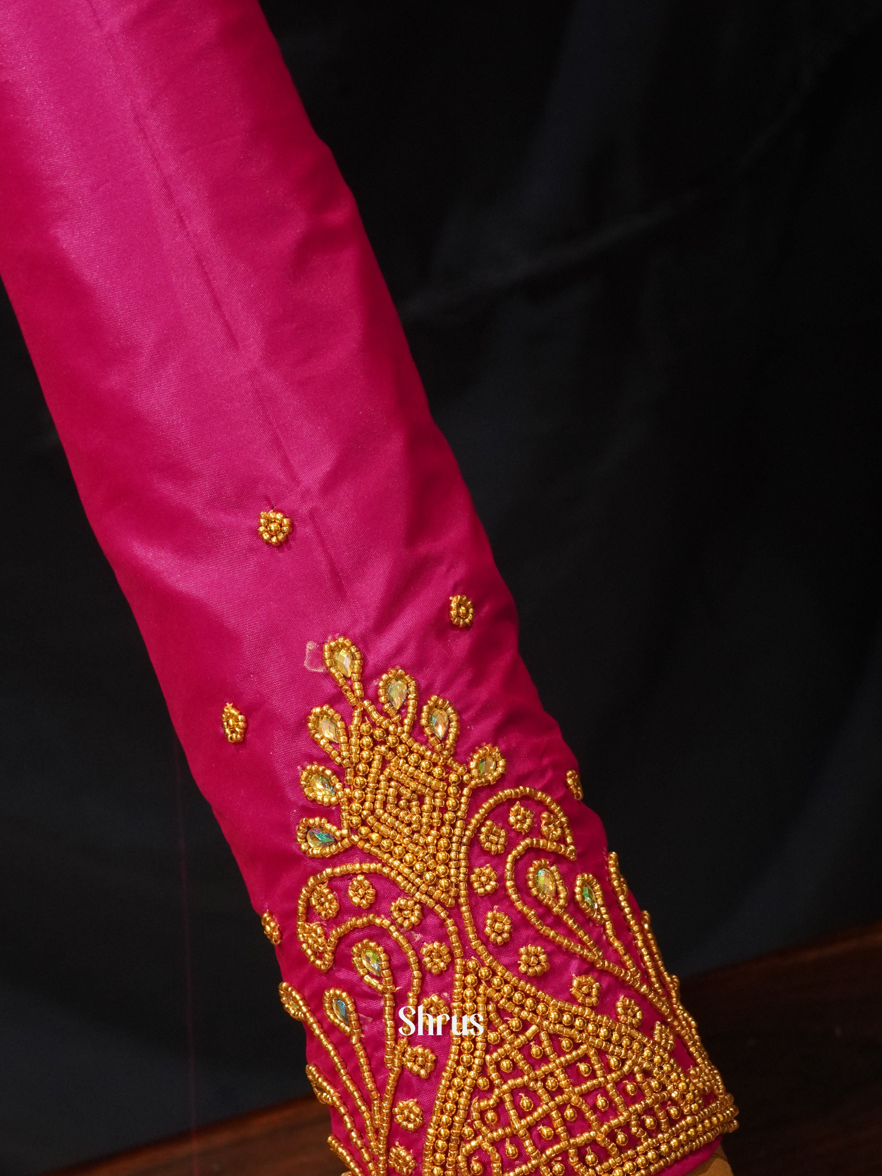 CES24147 -Aari blouse - Shop on ShrusEternity.com