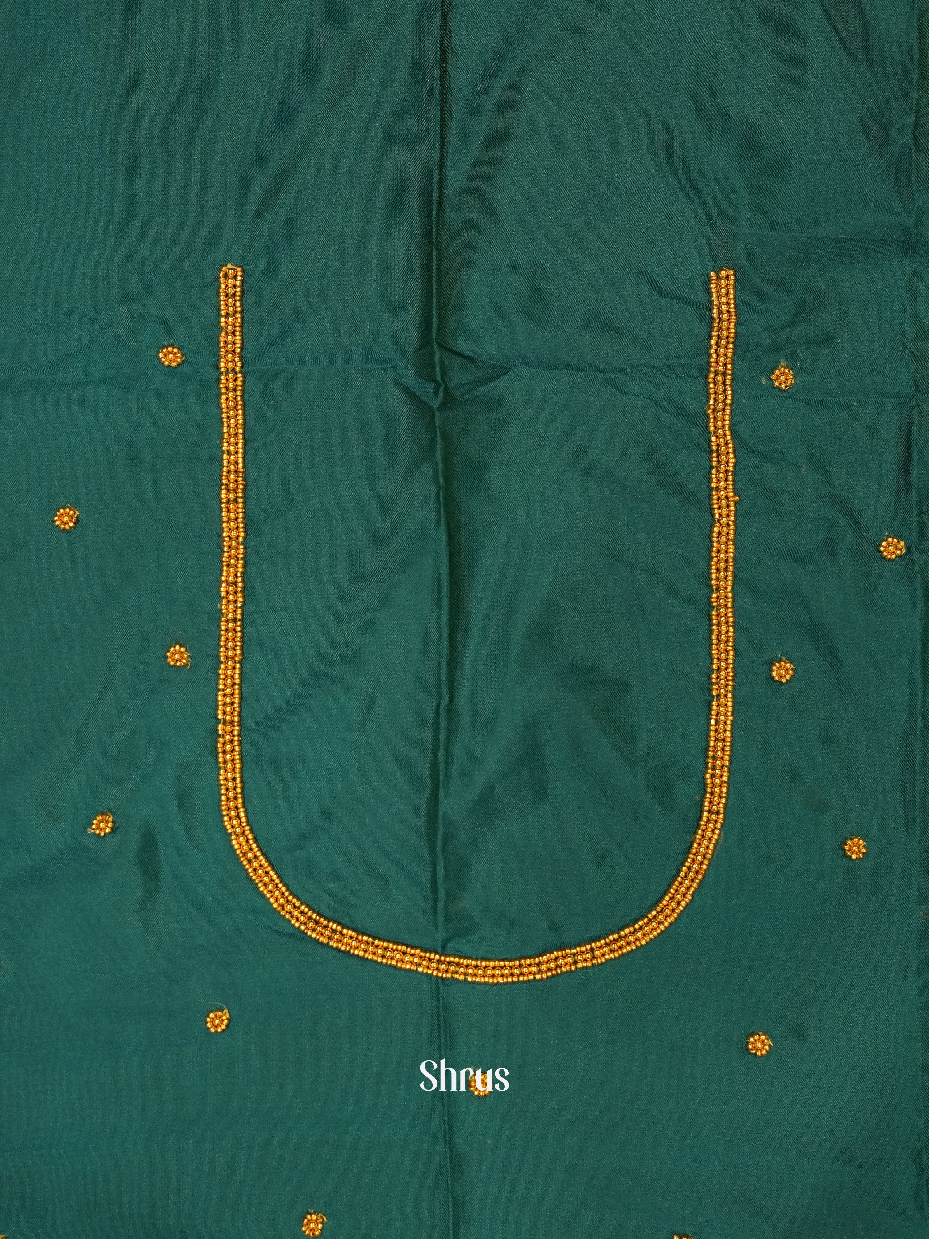 Peacock Green - Aari Blouse - Shop on ShrusEternity.com