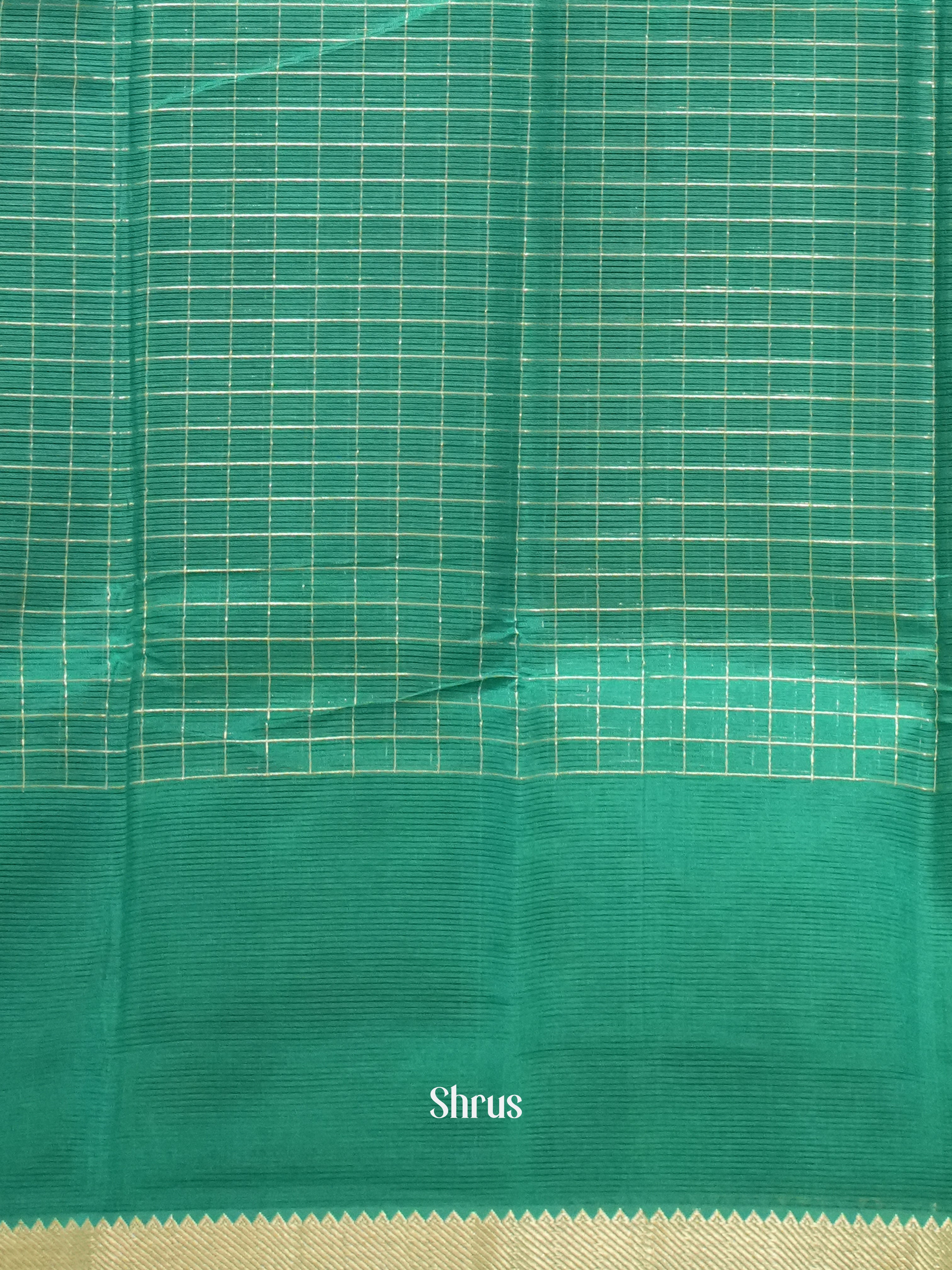 Green(Single Tone)- Managalagiri Silk Cotton saree - Shop on ShrusEternity.com