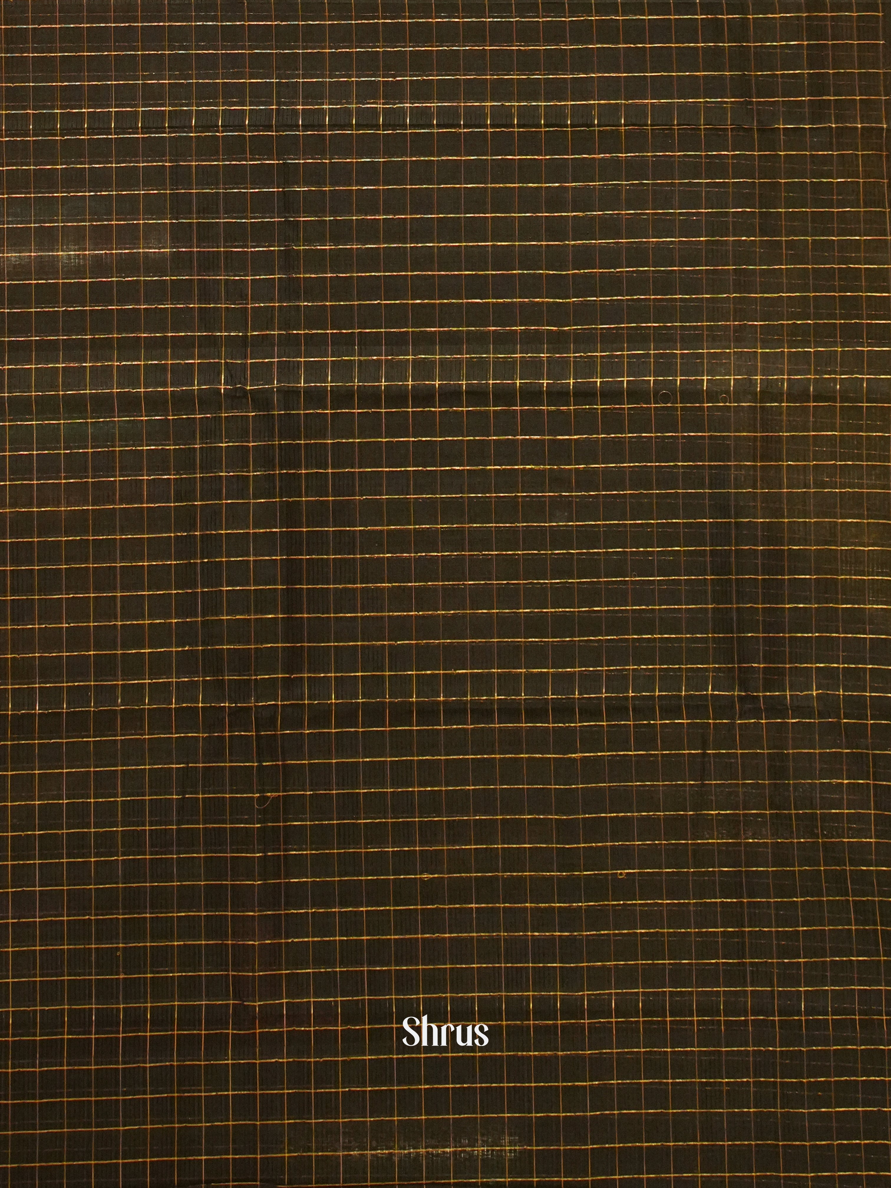 Black (Single Tone)- Mangalagiri Silk Cotton Saree - Shop on ShrusEternity.com