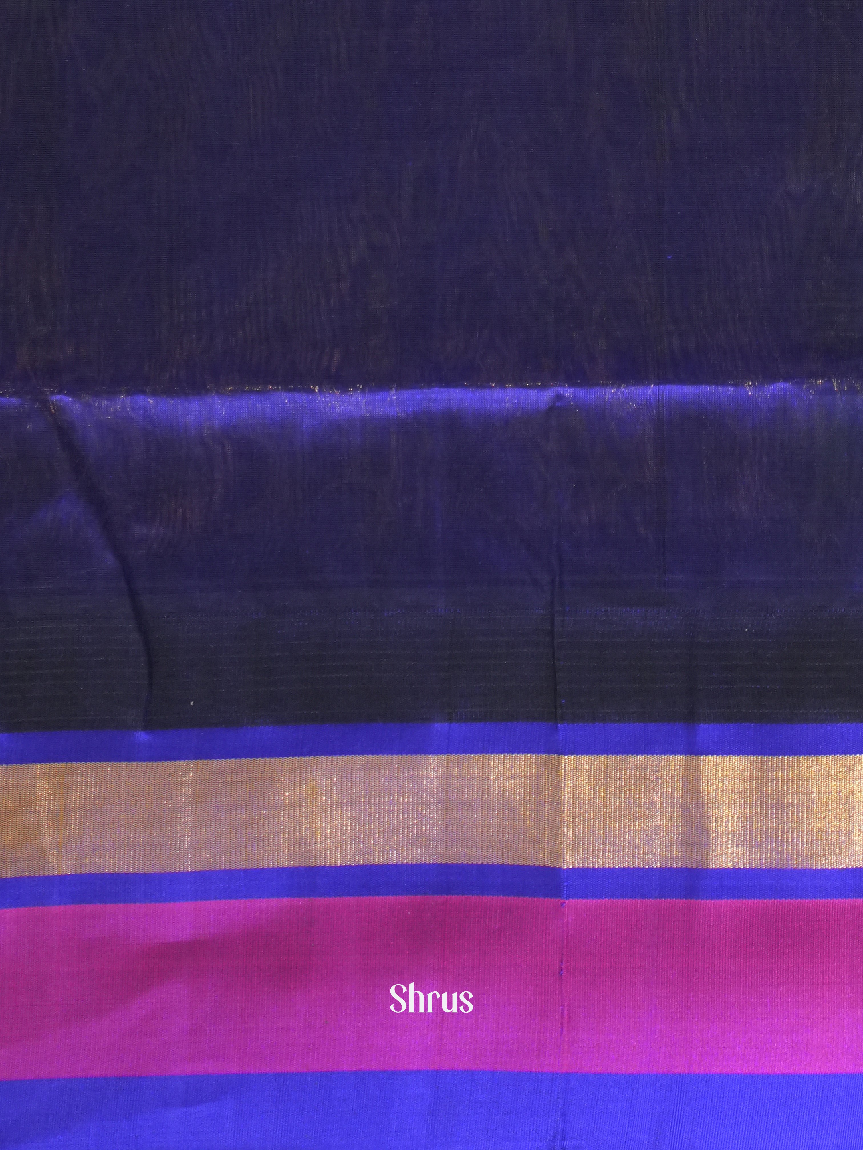 Green & Blue - Silk Cotton Saree - Shop on ShrusEternity.com