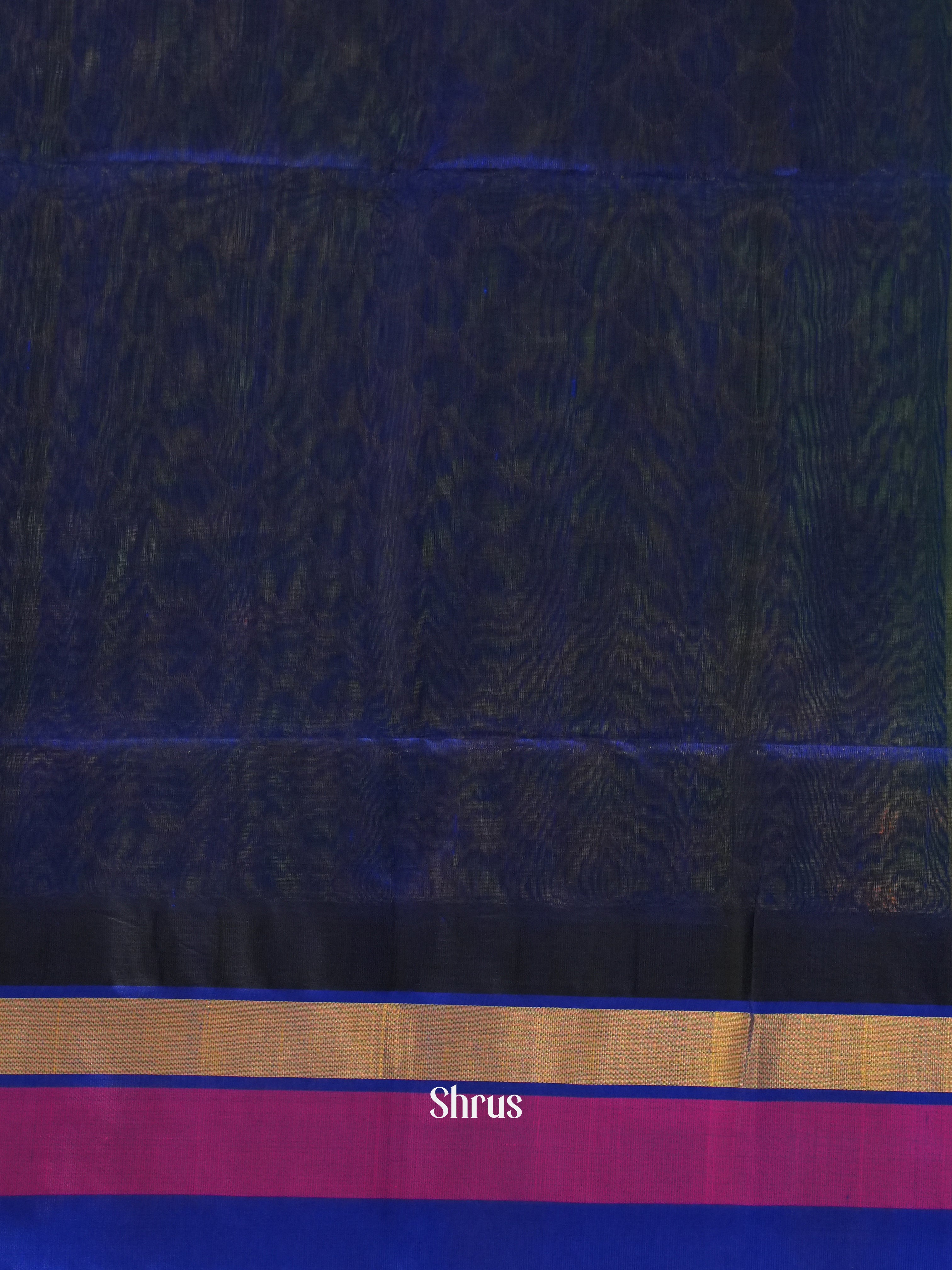 Green & Blue - Silk Cotton Saree - Shop on ShrusEternity.com