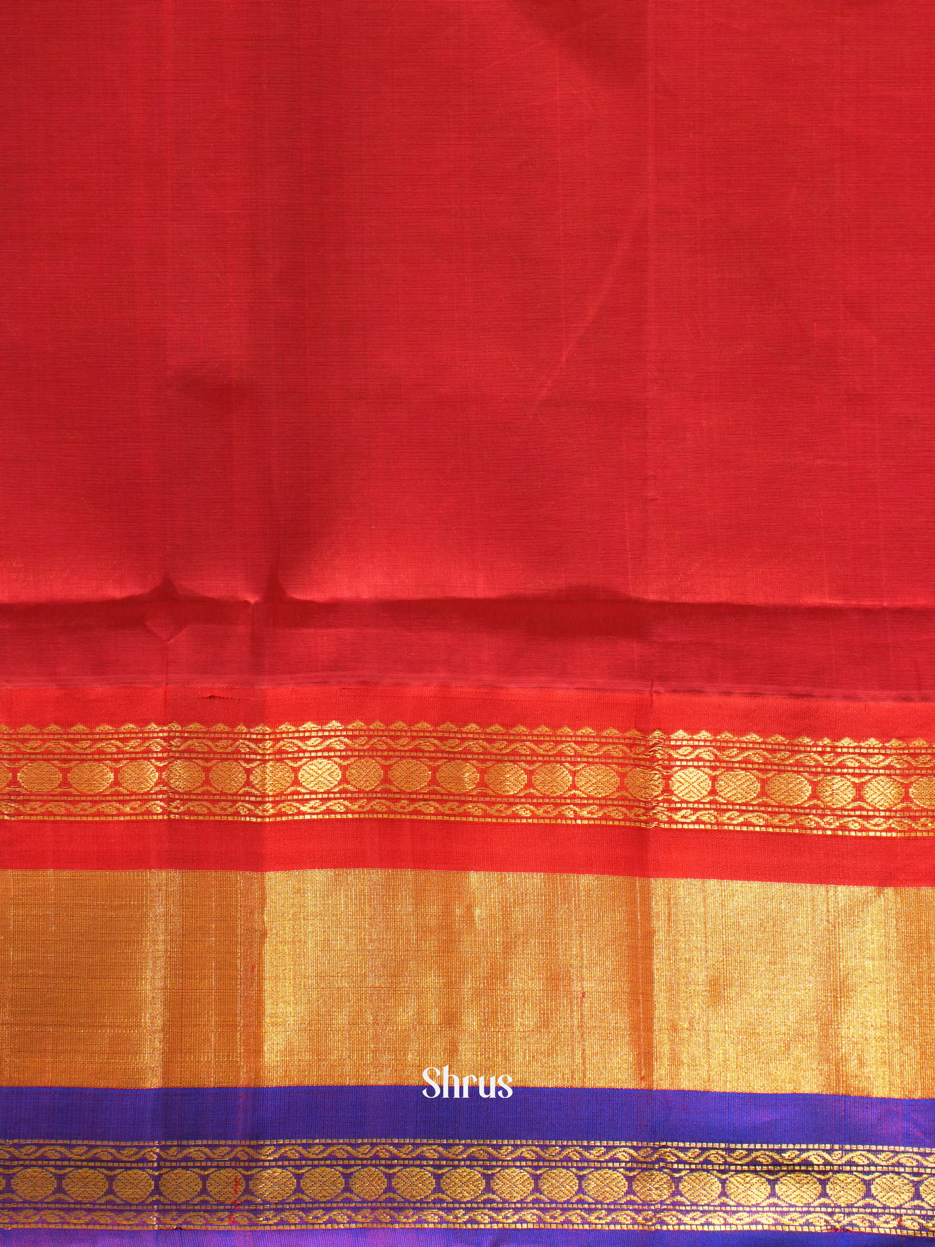 Sandal & Red - Silk Cotton - Shop on ShrusEternity.com