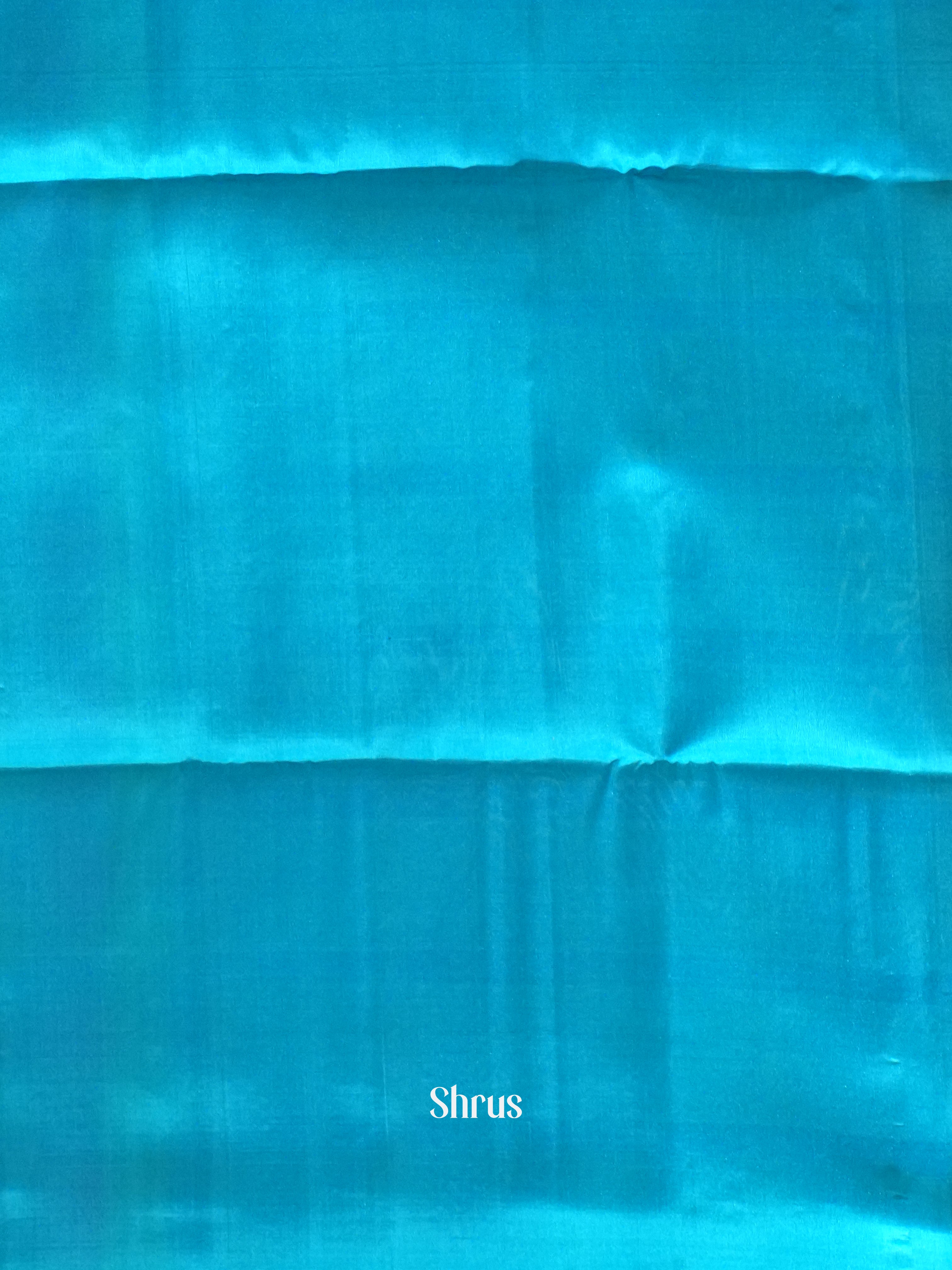 Green & Blue - soft Silk Saree - Shop on ShrusEternity.com
