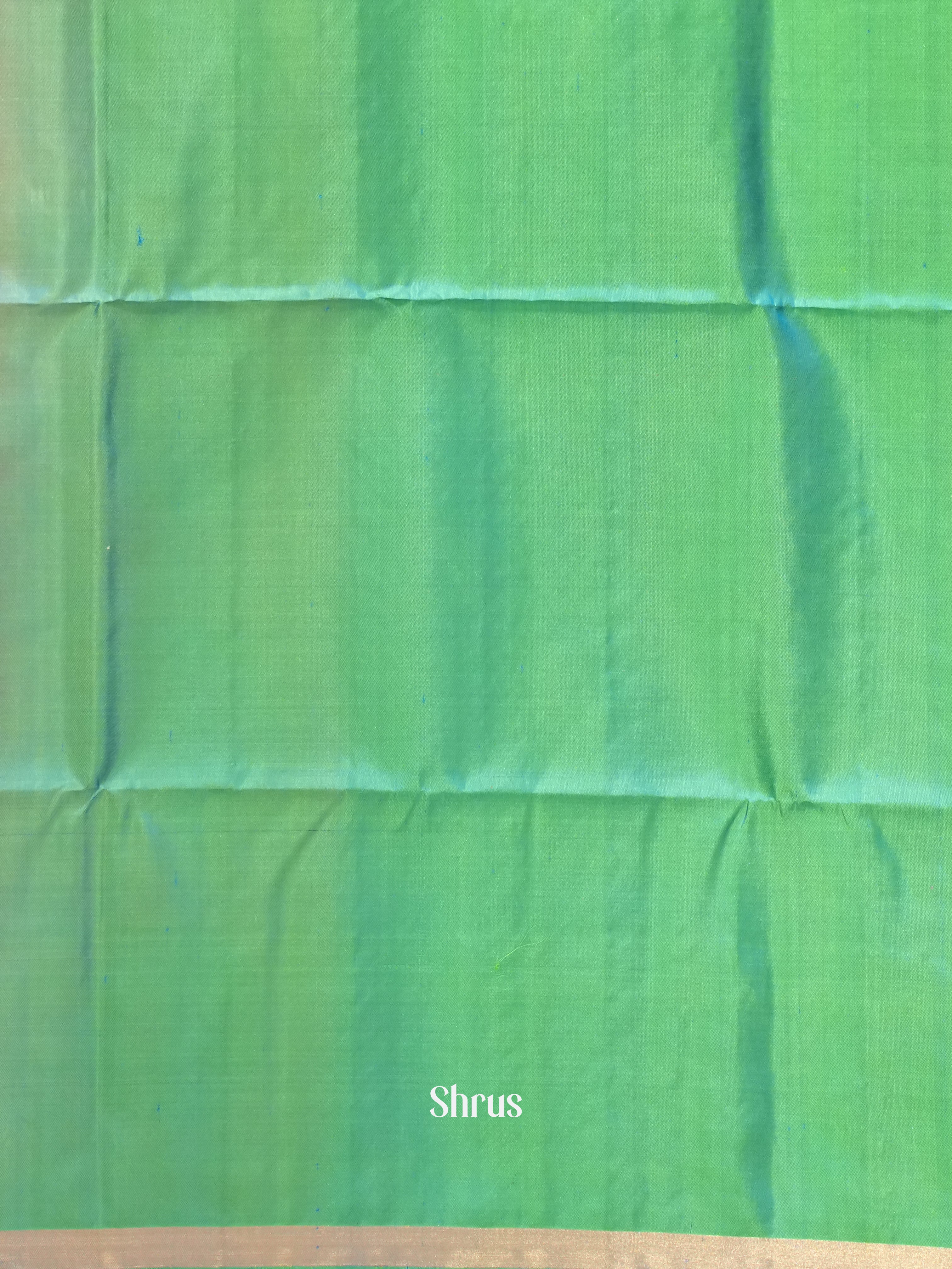 Pink & Green - soft Silk Saree-2