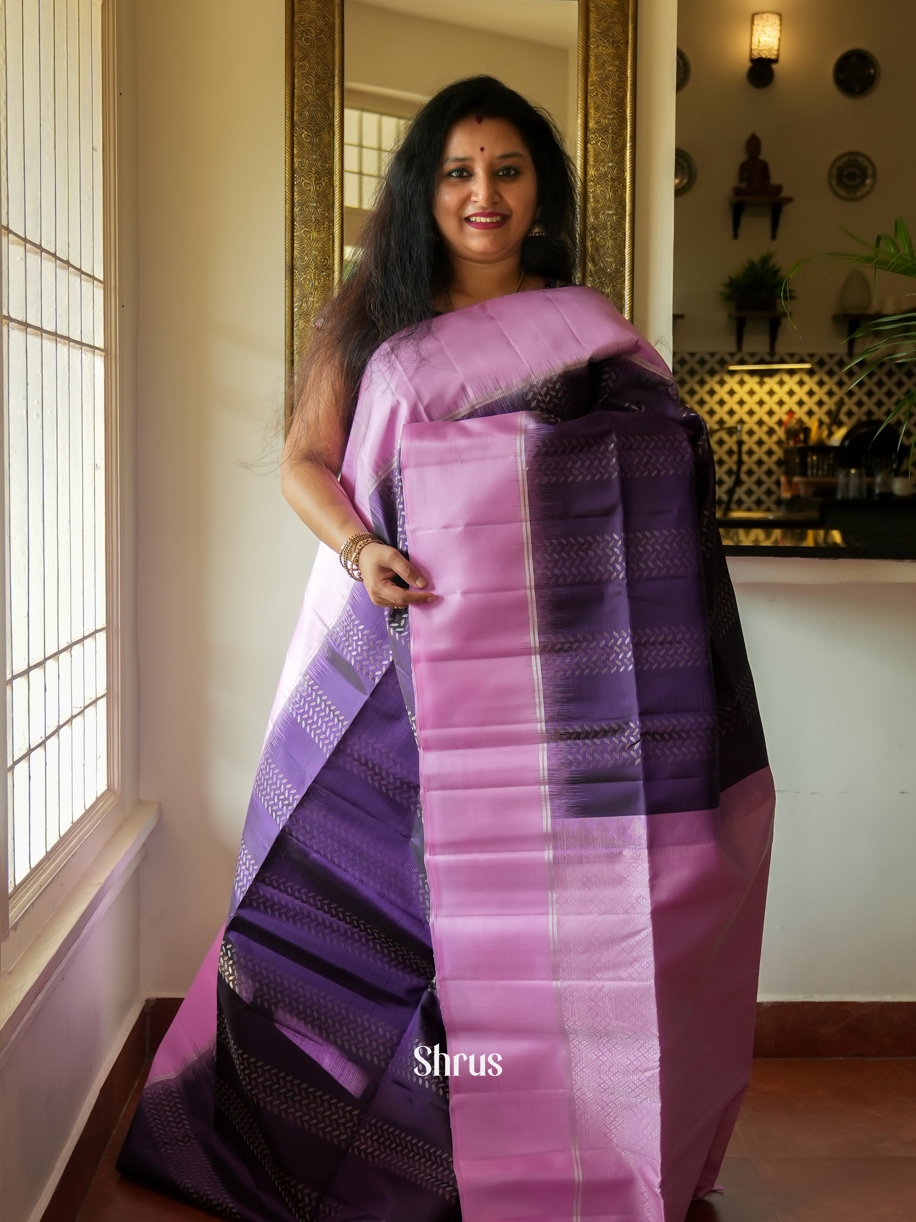CES31287 - Soft Silk Saree - Shop on ShrusEternity.com