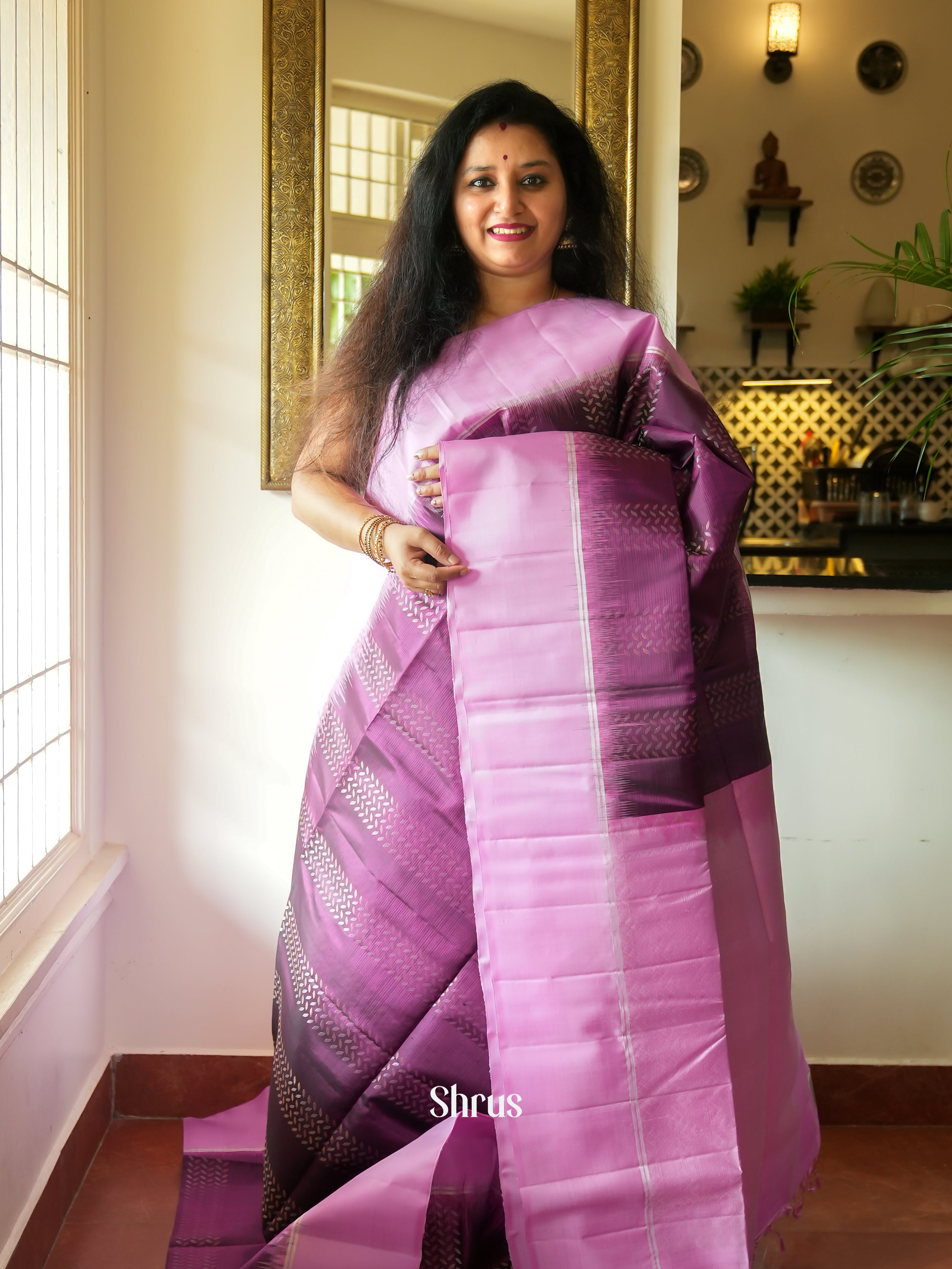 CES31288 - Soft Silk Saree - Shop on ShrusEternity.com