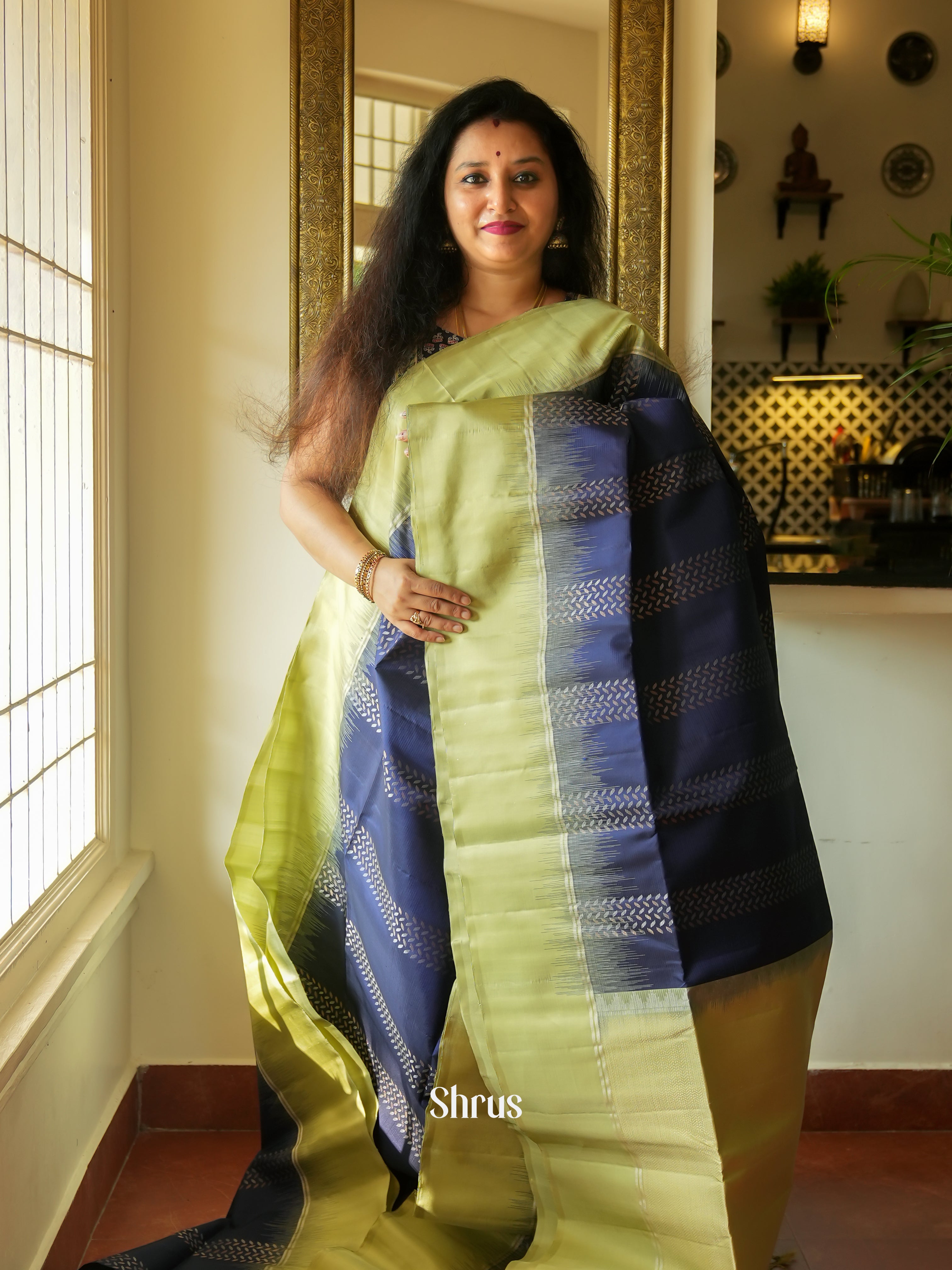 CES31289 - Soft Silk Saree - Shop on ShrusEternity.com