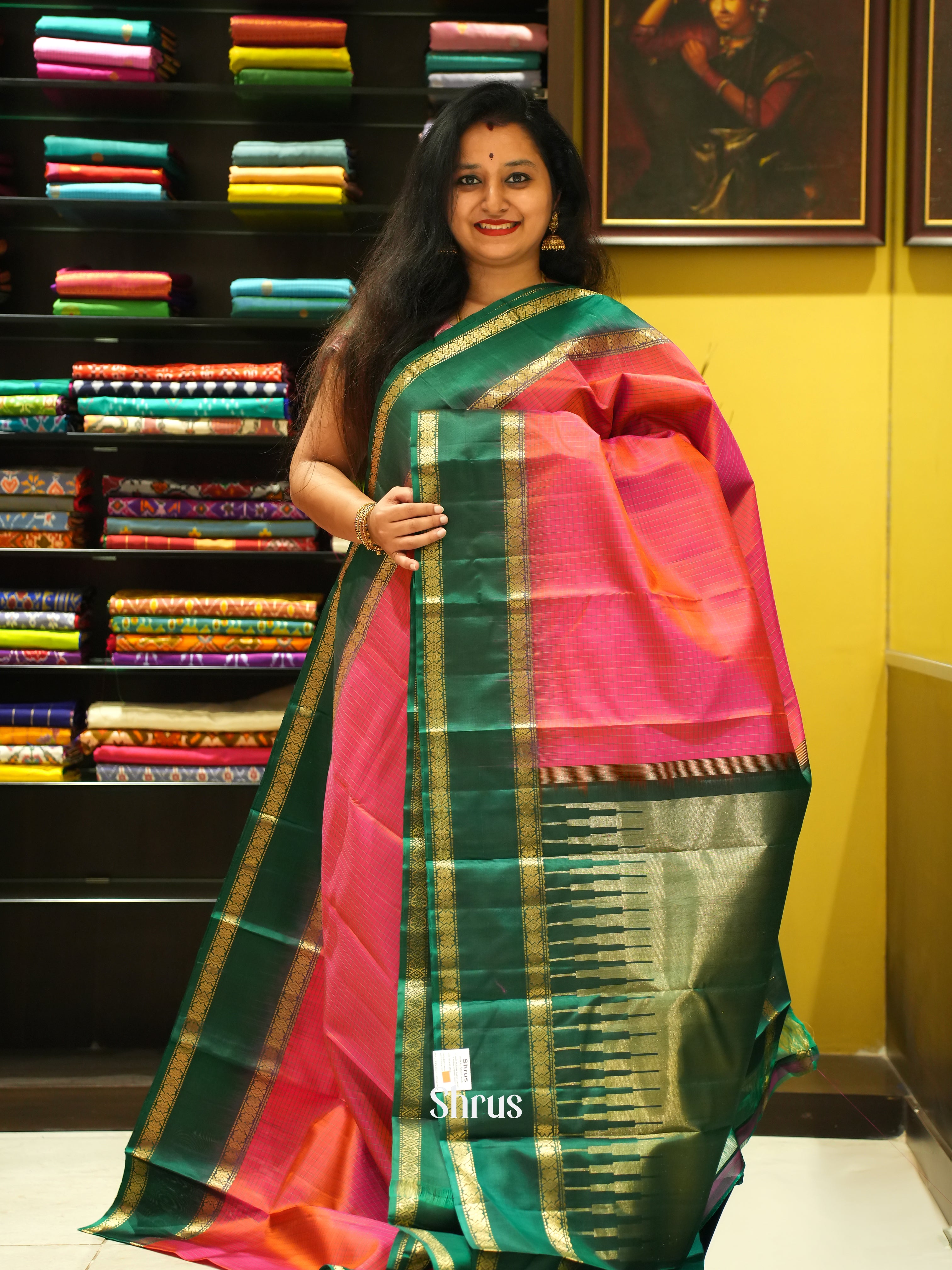CES31304 - Soft Silk Saree - Shop on ShrusEternity.com