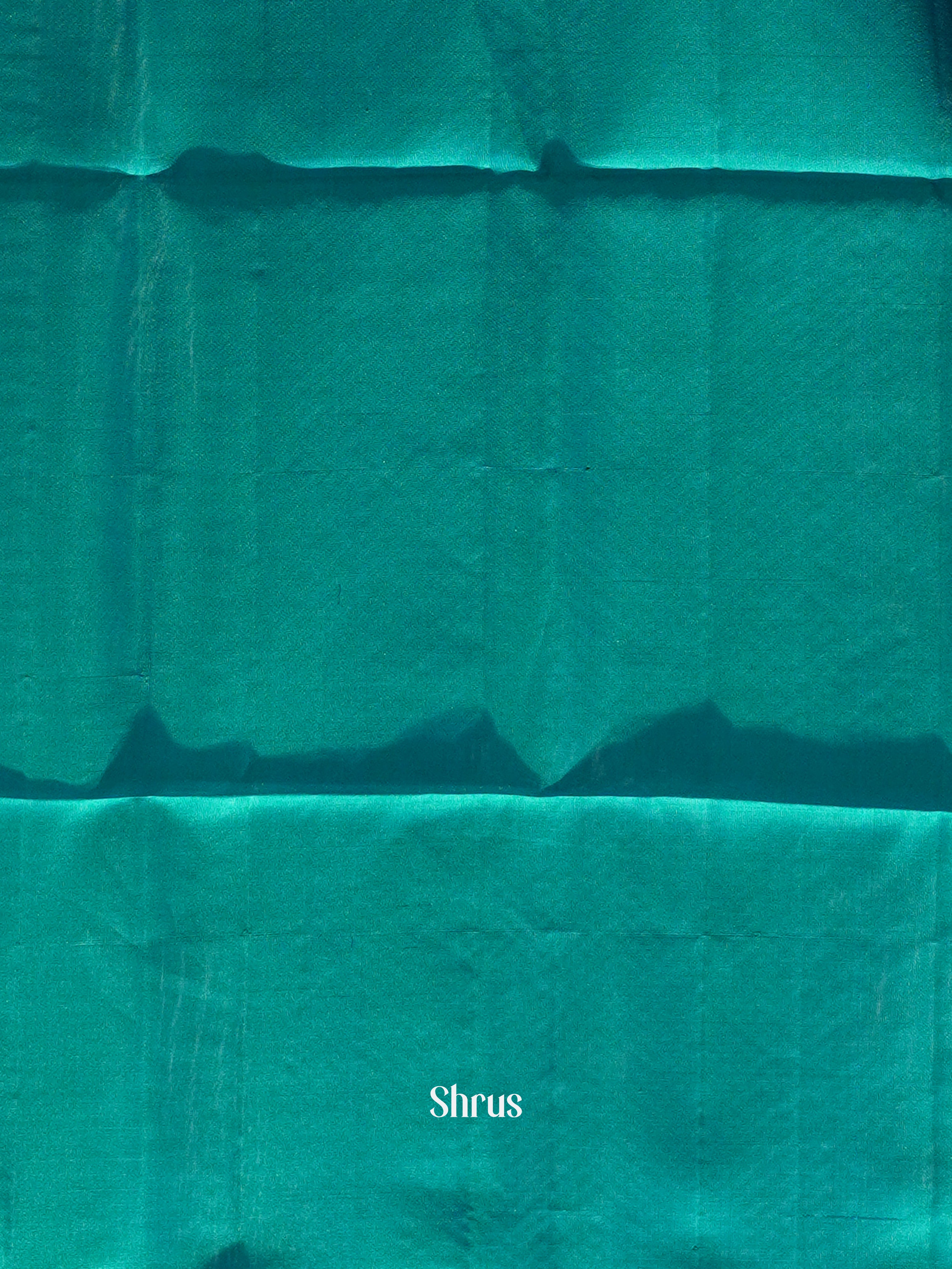 Maroon & Blue - Soft silk-halfpure Saree - Shop on ShrusEternity.com