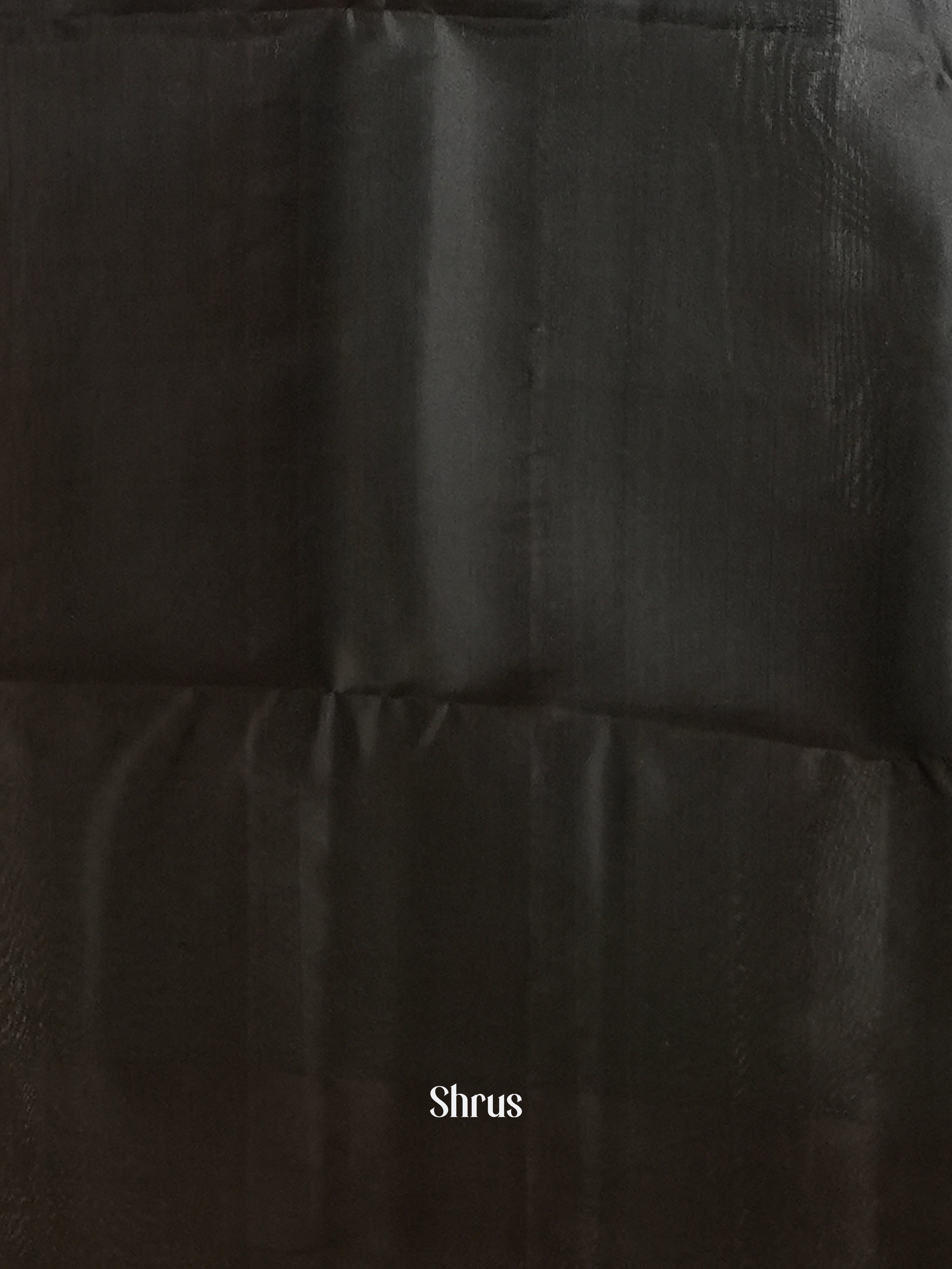 Grey & Black - Soft Silk Saree - Shop on ShrusEternity.com