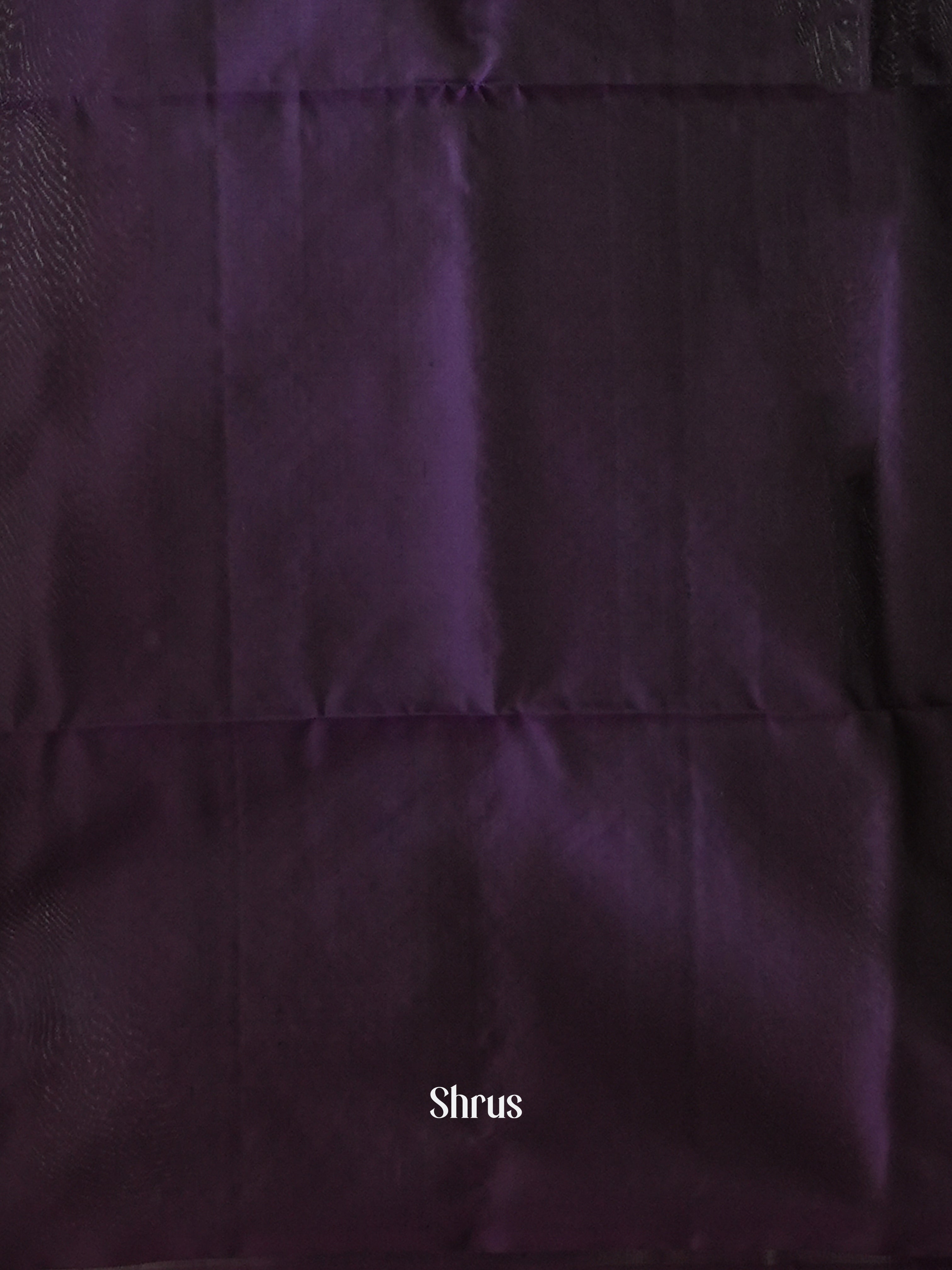 Green & Violet - Soft Silk Saree - Shop on ShrusEternity.com