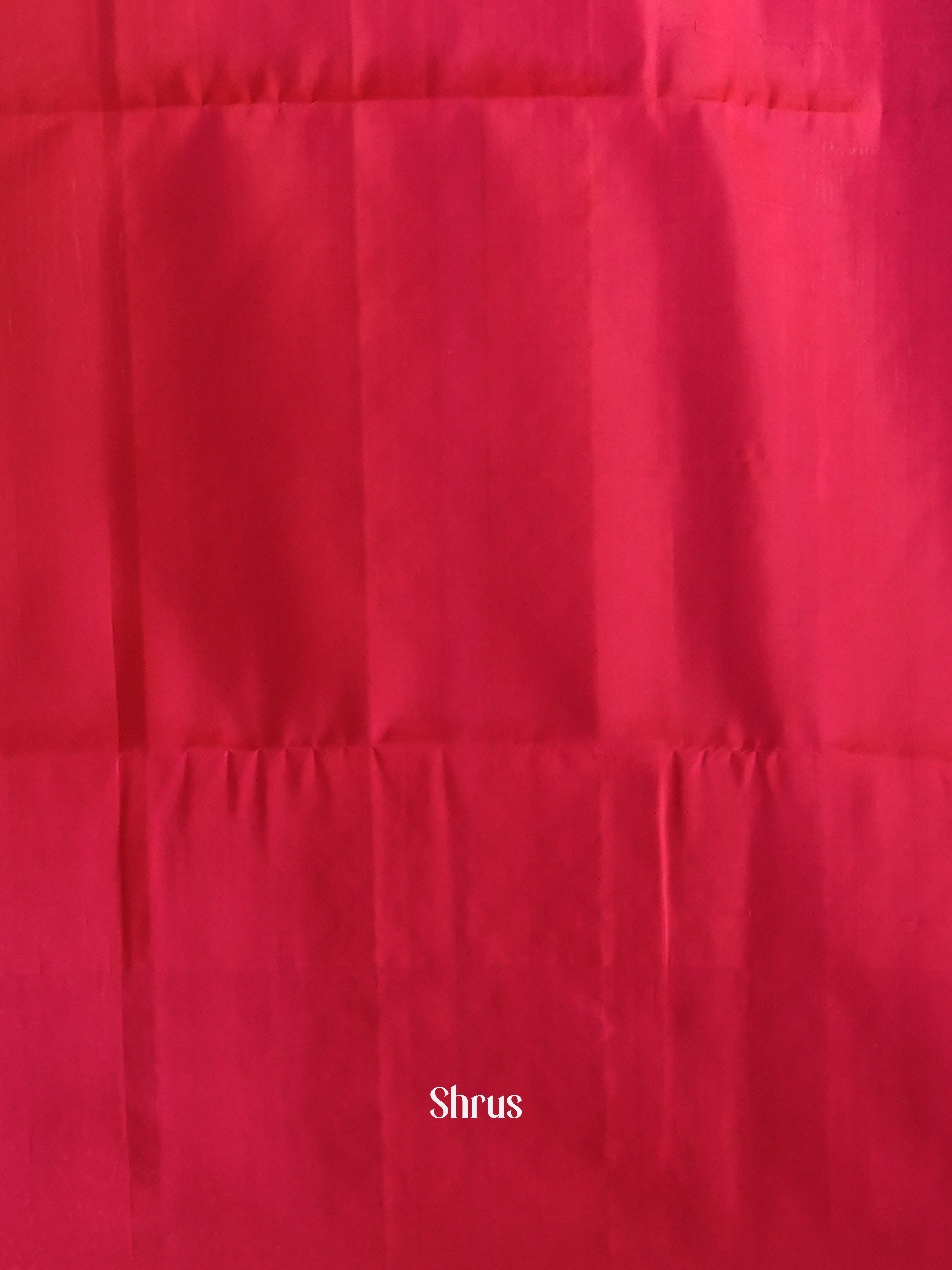 Orange & Pink - Soft Silk Saree - Shop on ShrusEternity.com