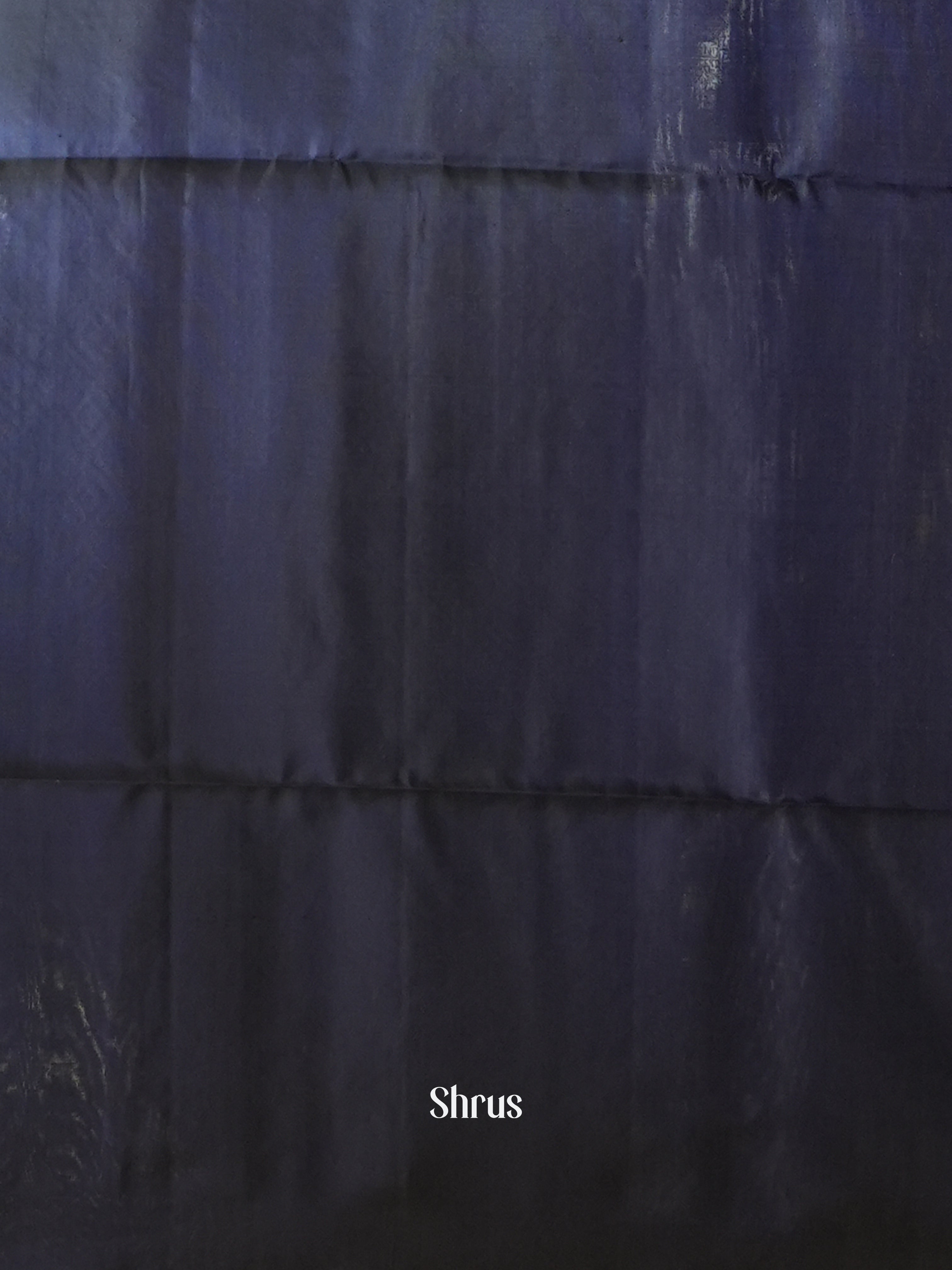 Teal Blue & Blue - Soft Silk Saree - Shop on ShrusEternity.com