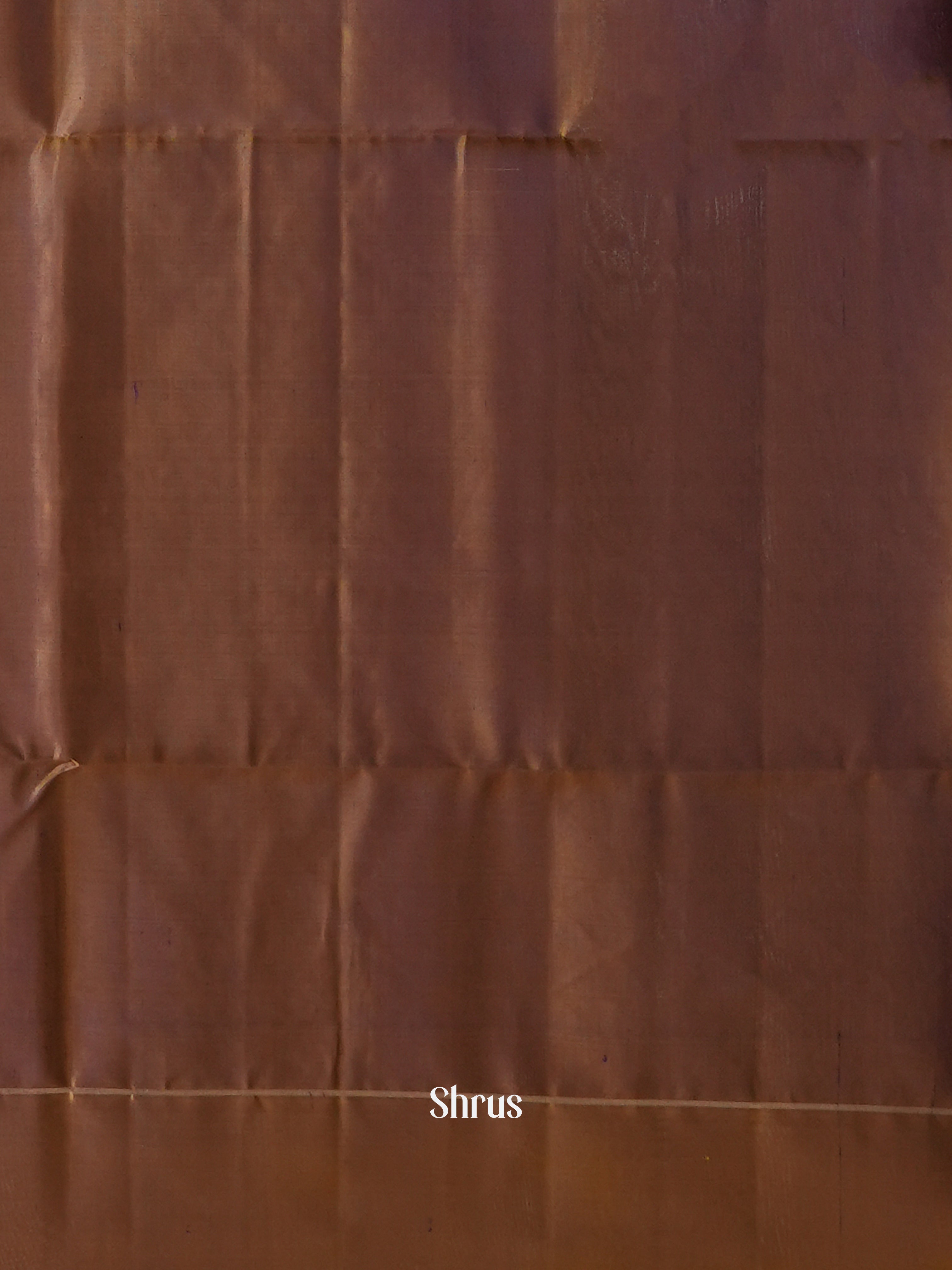 Purple & Double Shaded Green - Soft Silk Saree - Shop on ShrusEternity.com