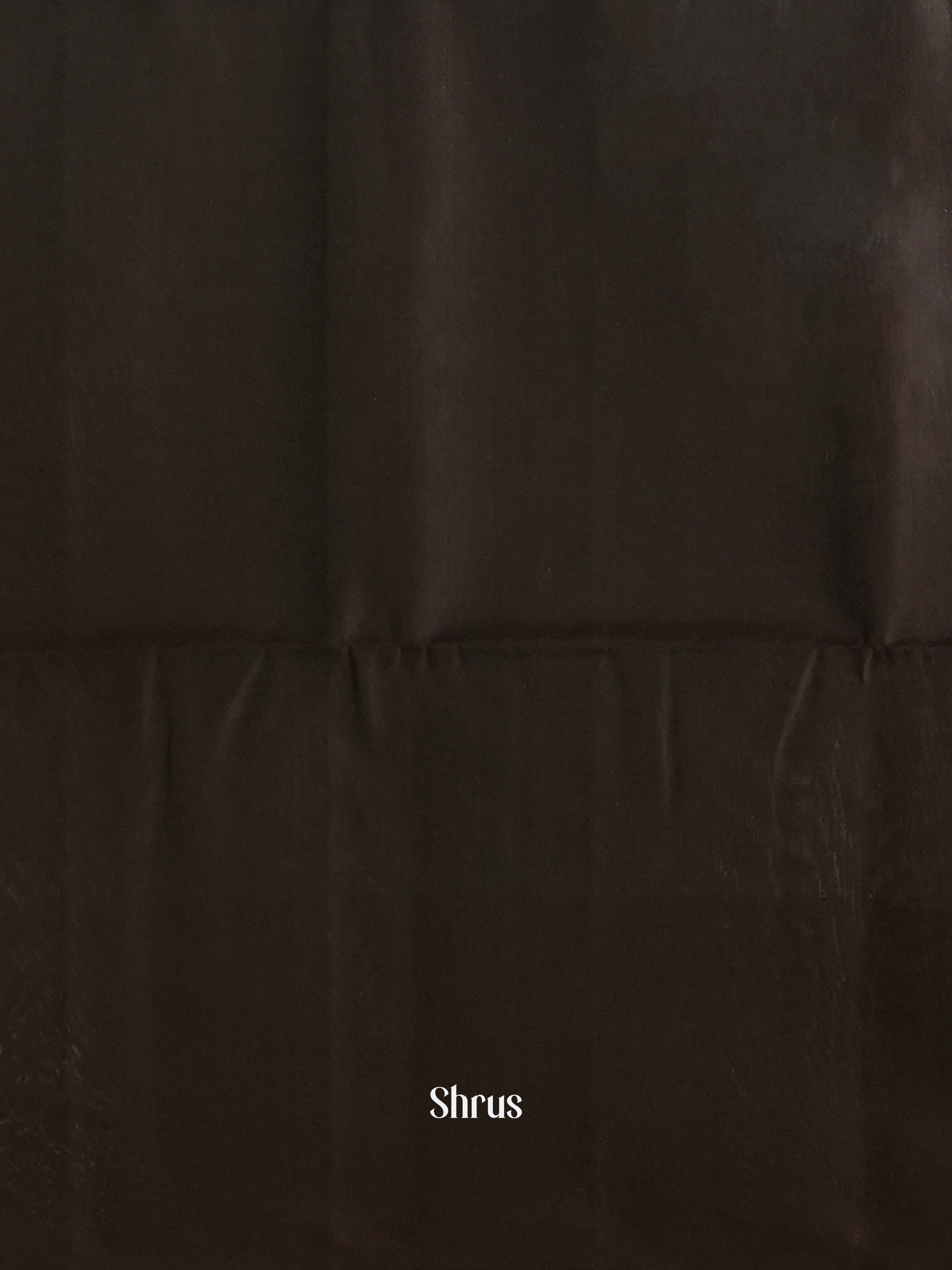 Grey & Black - Soft Silk Saree - Shop on ShrusEternity.com