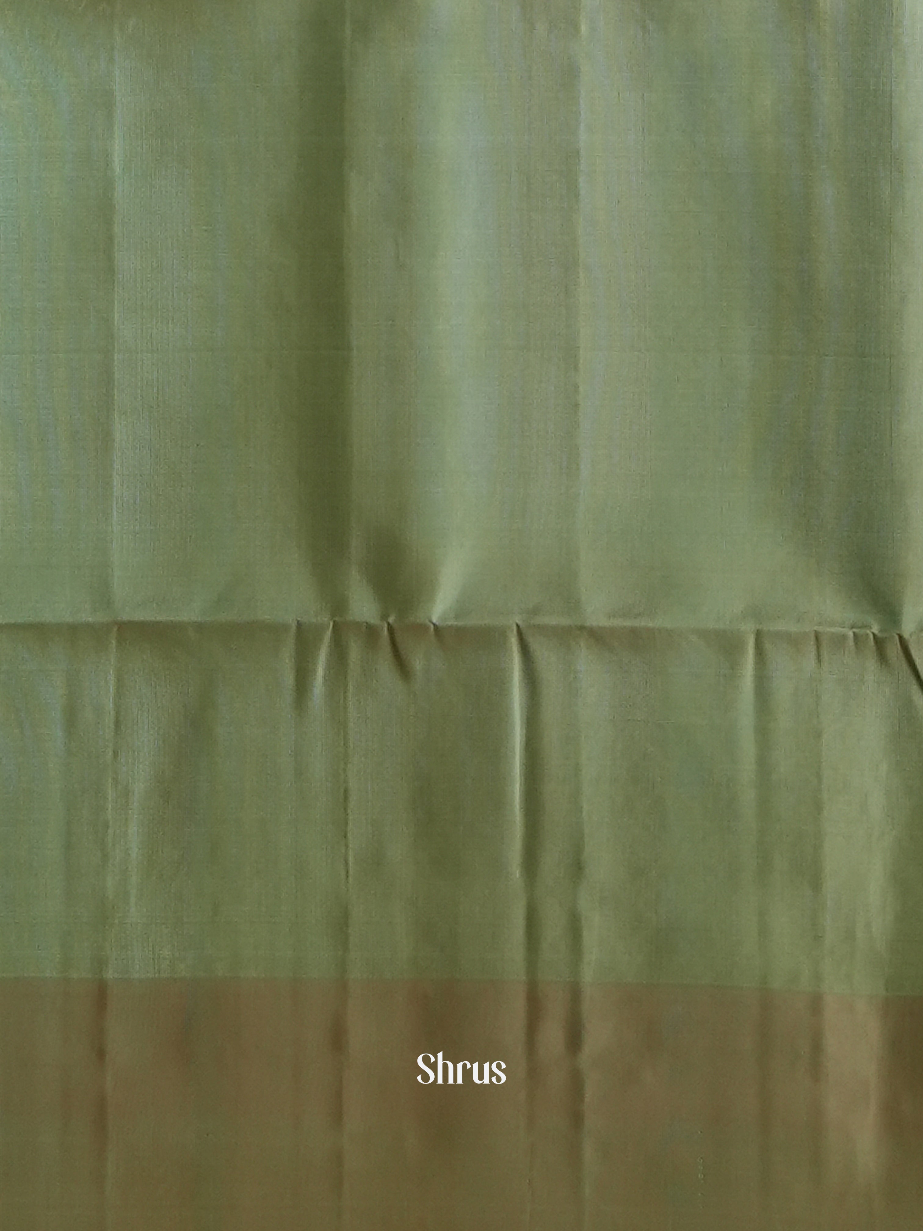 Pista Green & Grey - Soft Silk Saree - Shop on ShrusEternity.com