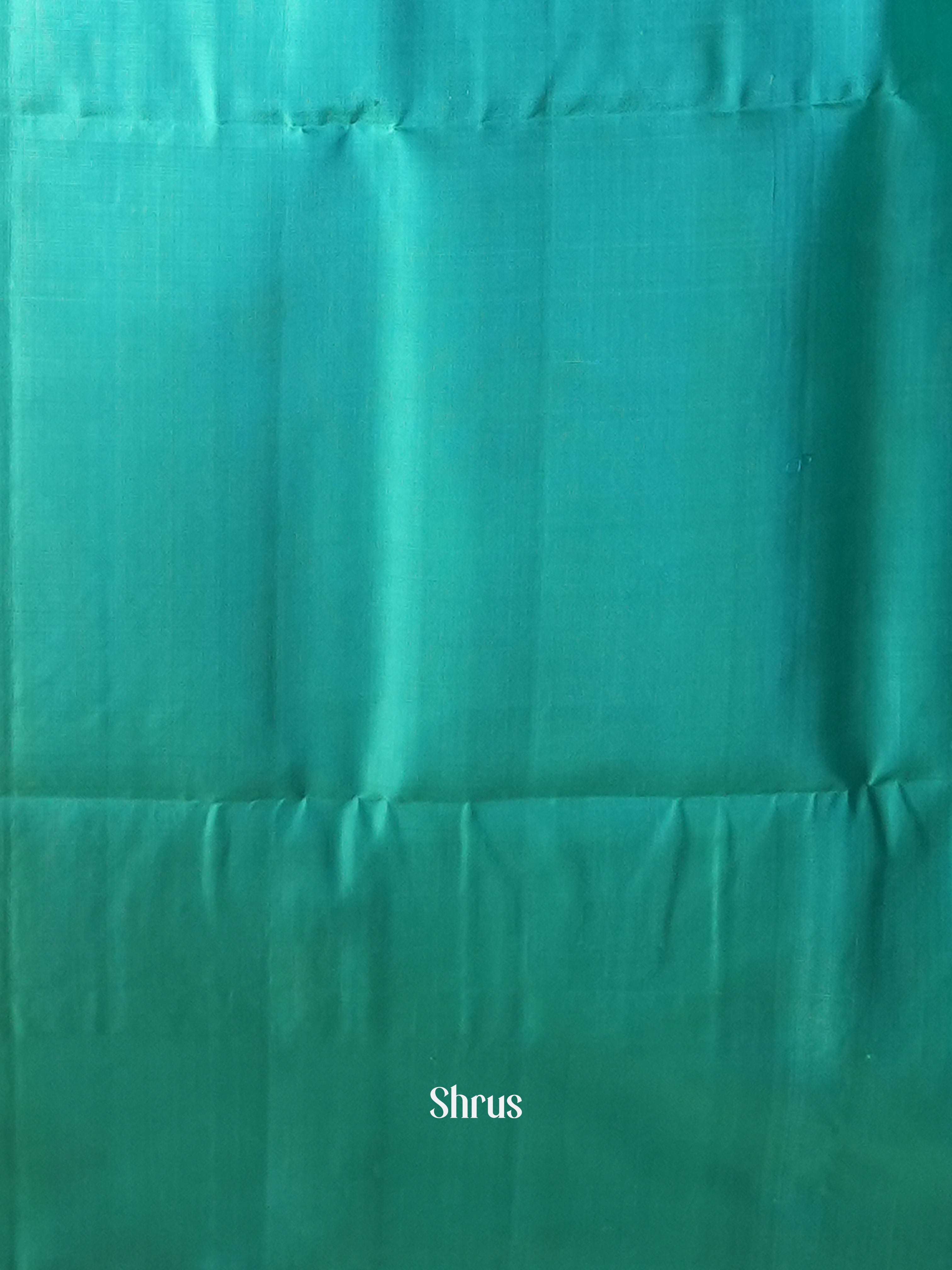 Yellow & Green - Soft Silk Saree - Shop on ShrusEternity.com