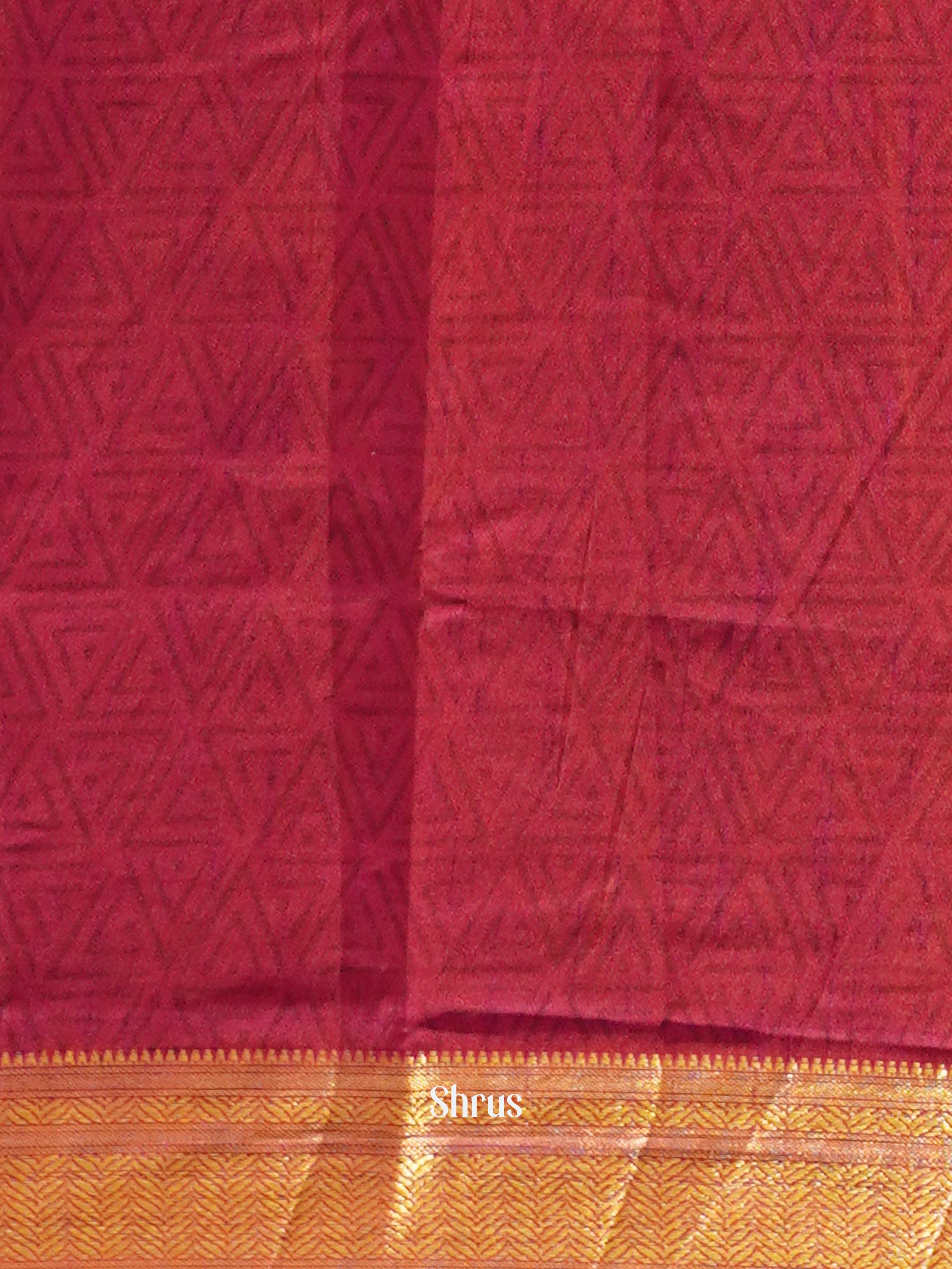 Purple & Pink - Semi Patola Saree - Shop on ShrusEternity.com