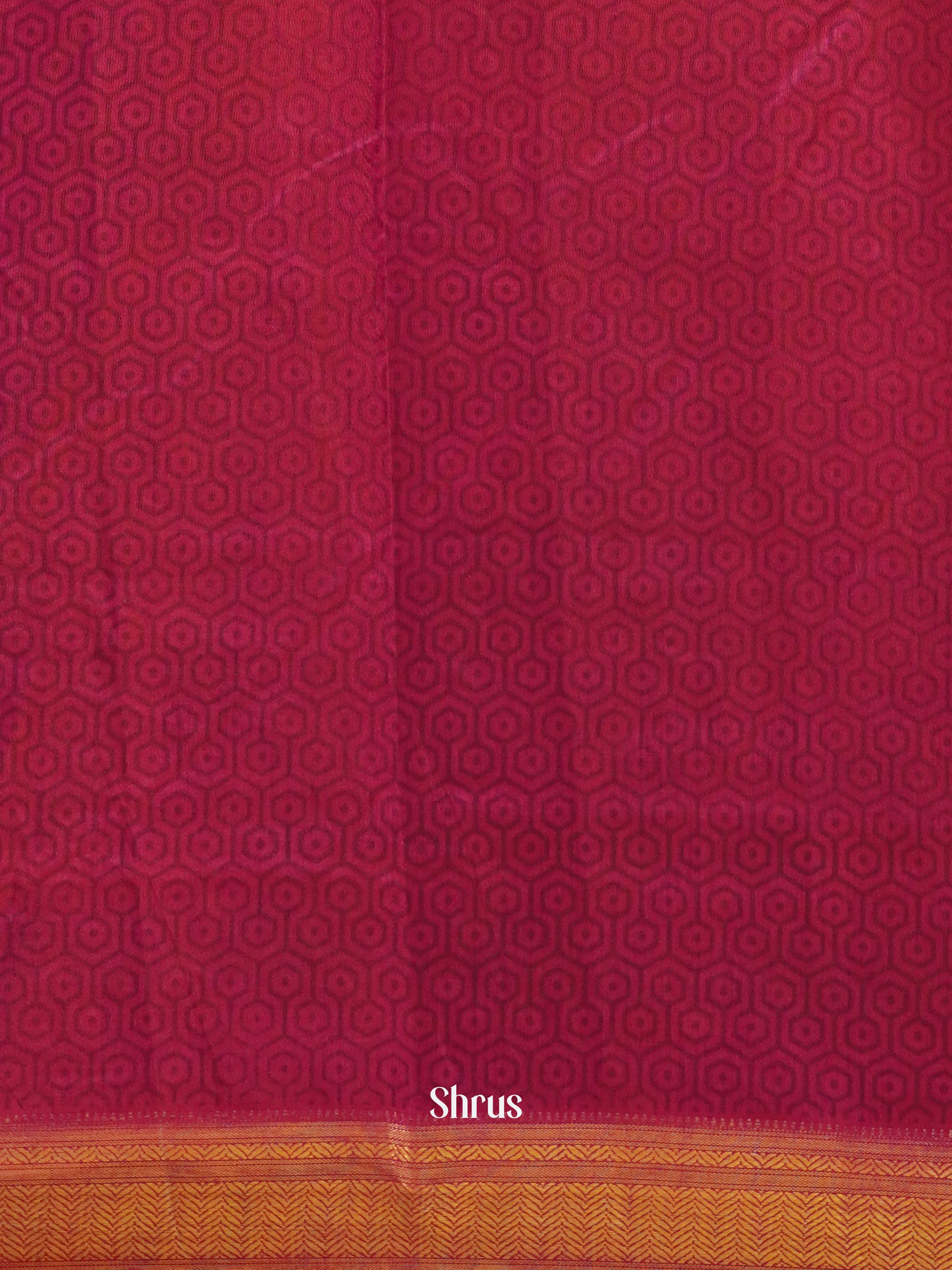 Purple & Pink - Semi Patola Saree - Shop on ShrusEternity.com