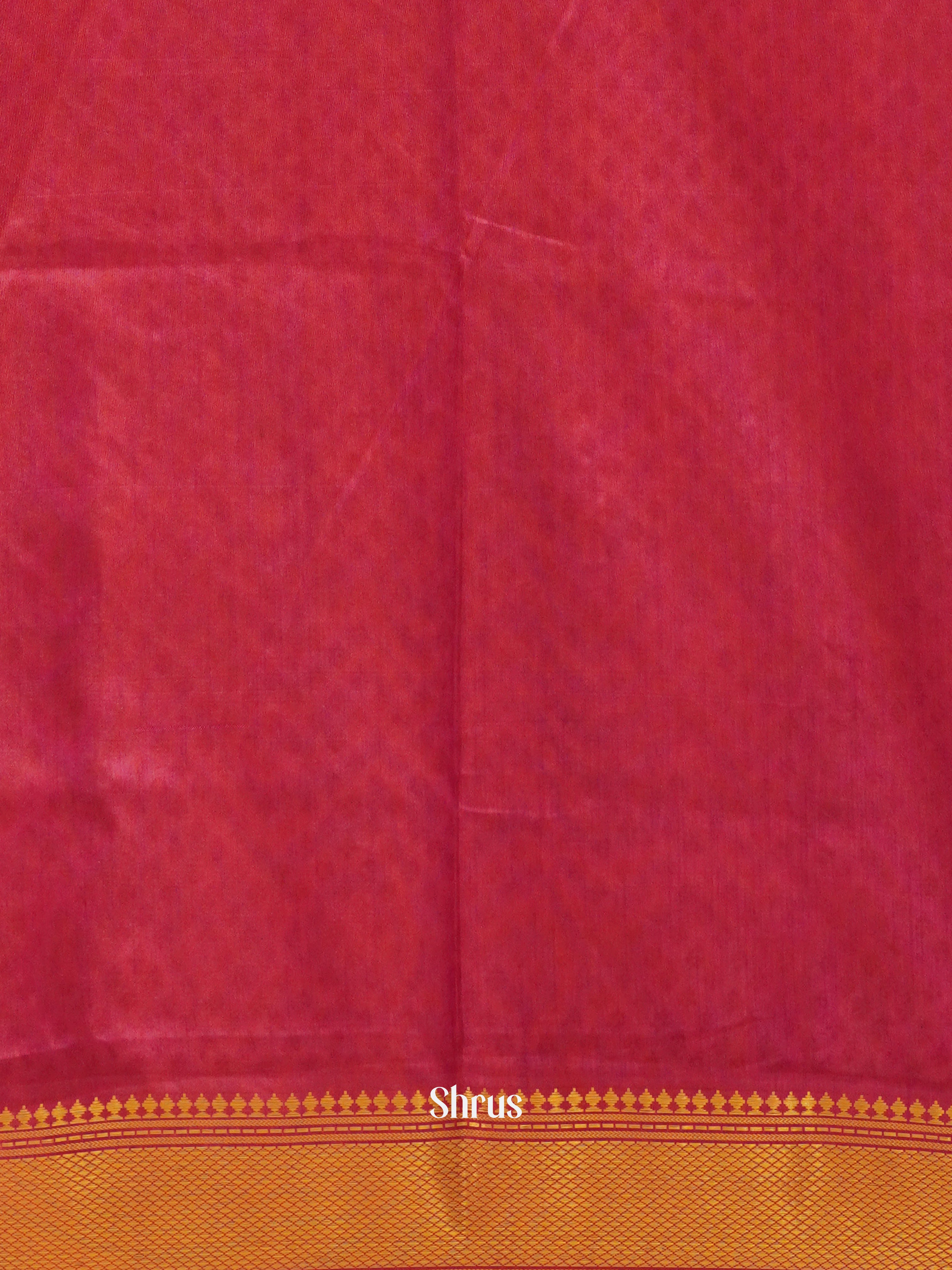 Purple & Pink - Semi Patola Saree - Shop on ShrusEternity.com