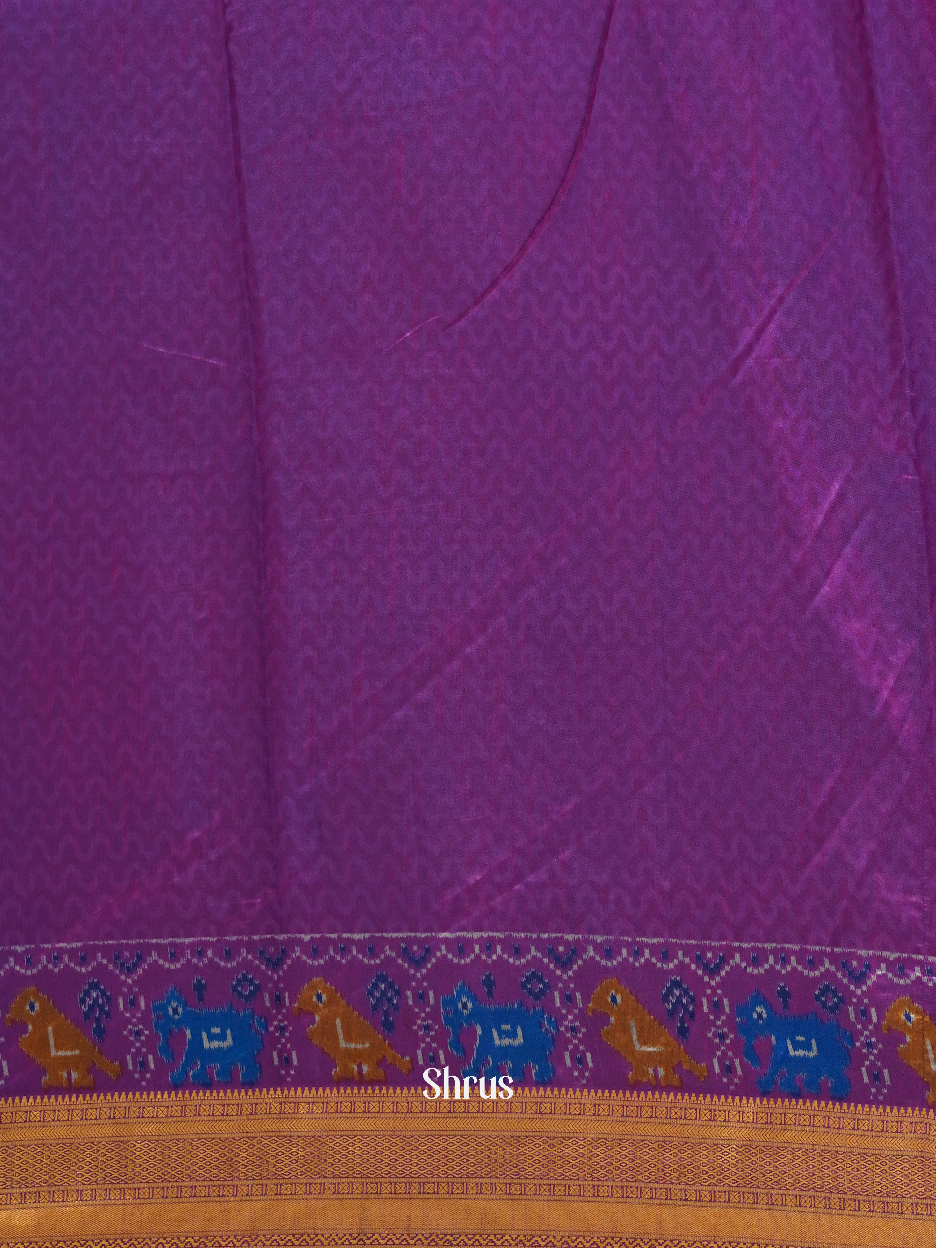 CFS03003 - Semi Patola Saree - Shop on ShrusEternity.com