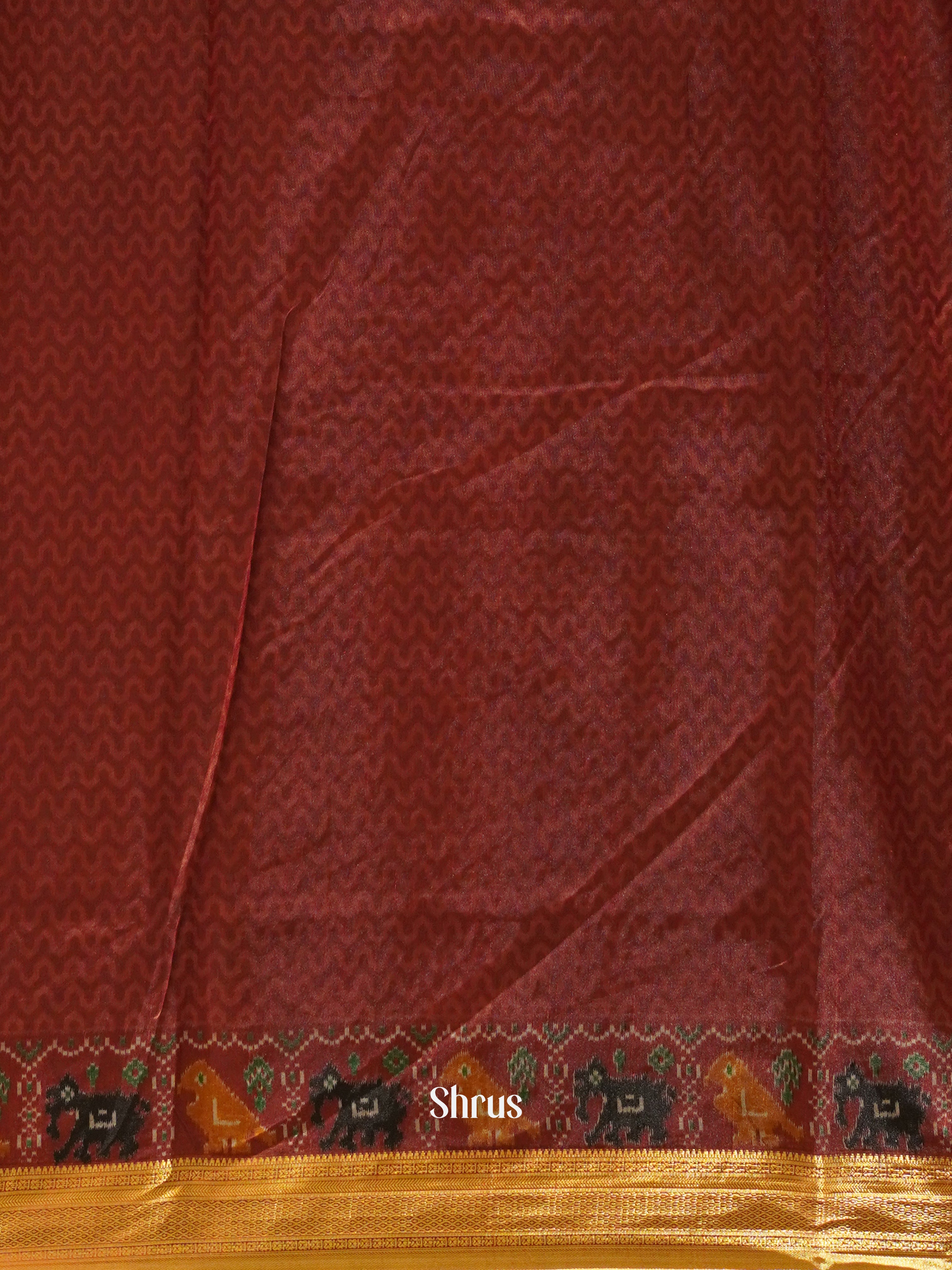 CFS03006 - Semi Patola Saree - Shop on ShrusEternity.com