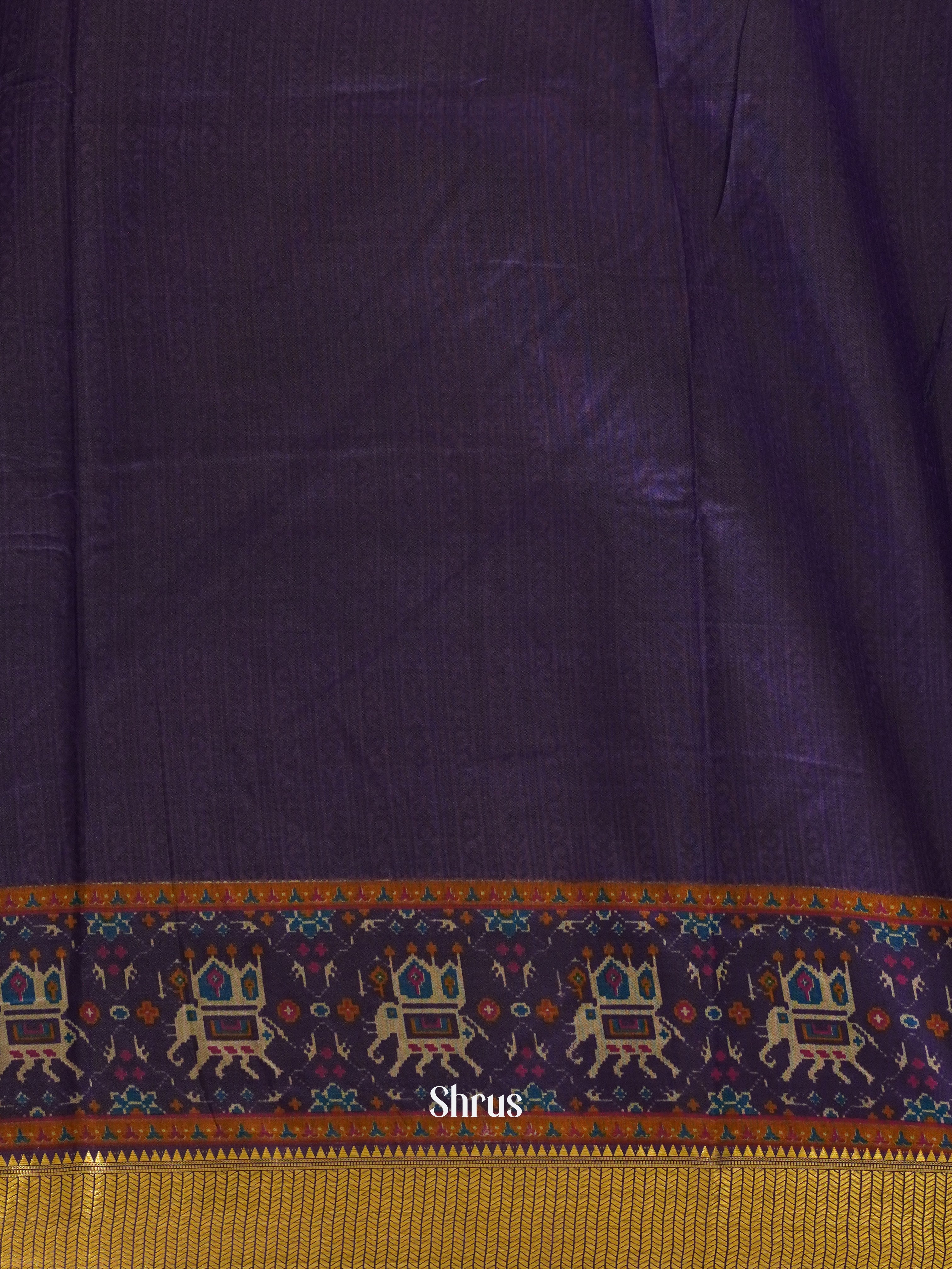 CFS03042 - Semi Patola Saree - Shop on ShrusEternity.com